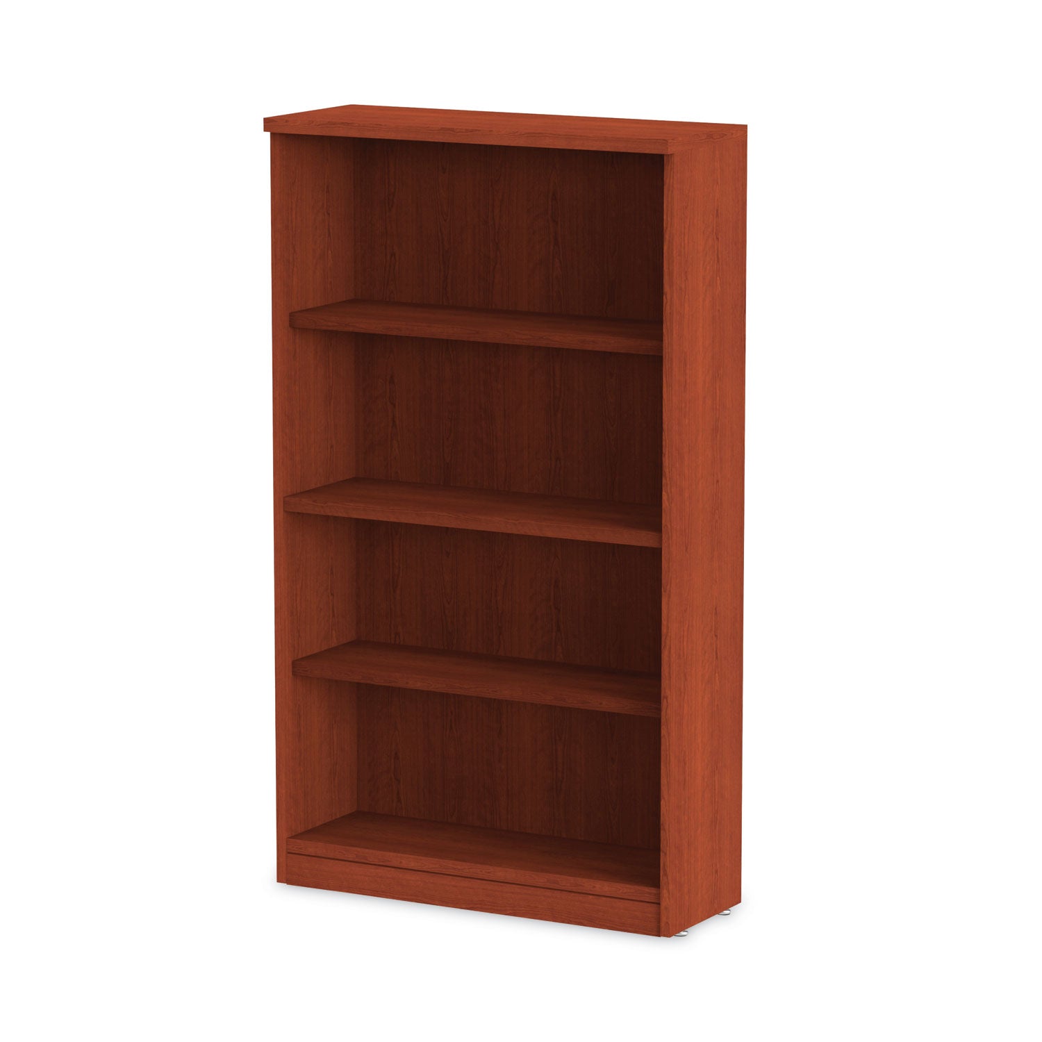 Alera® Alera Valencia Series Bookcase, Four-Shelf, 31.75w x 14d x 54.88h, Medium Cherry