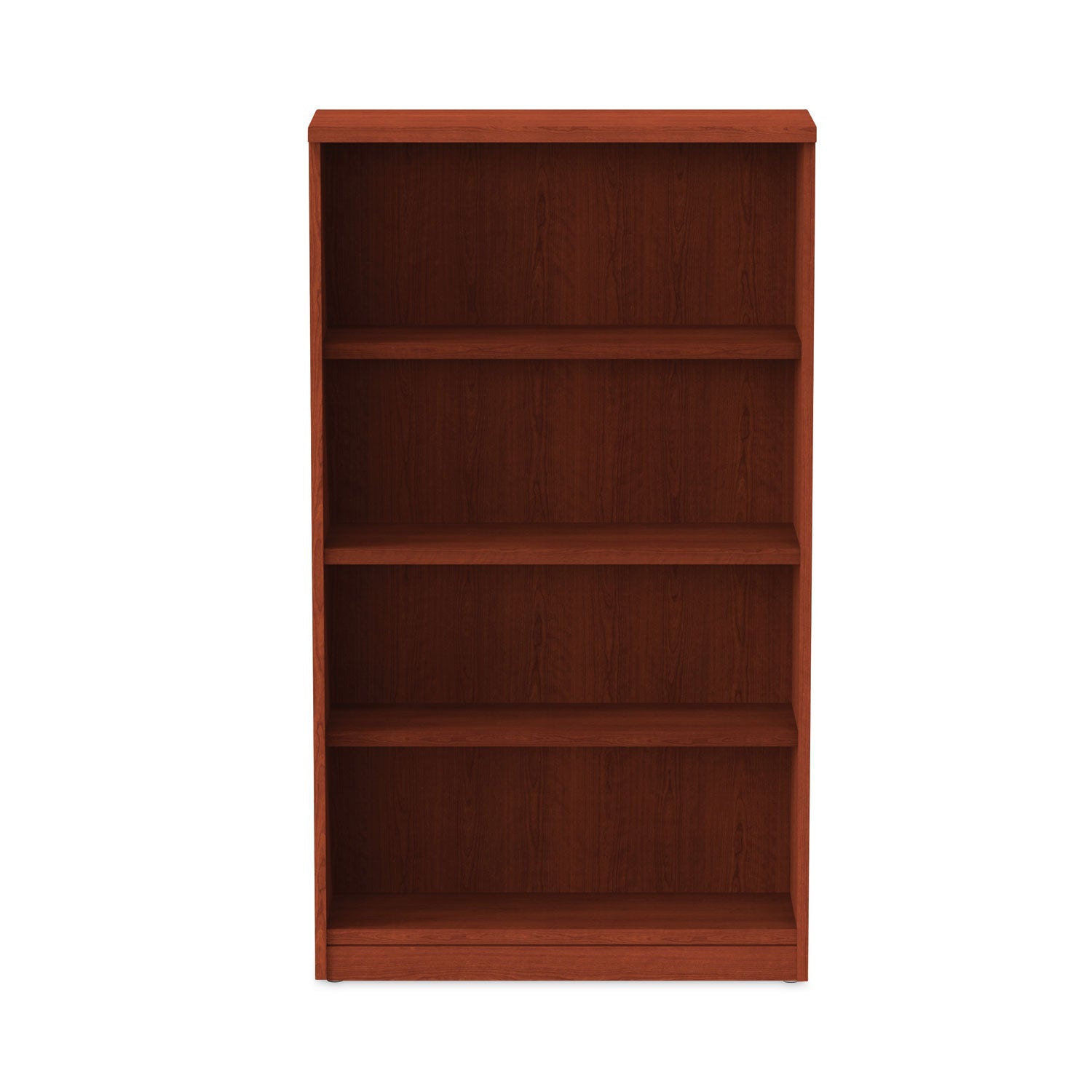 Alera® Alera Valencia Series Bookcase, Four-Shelf, 31.75w x 14d x 54.88h, Medium Cherry