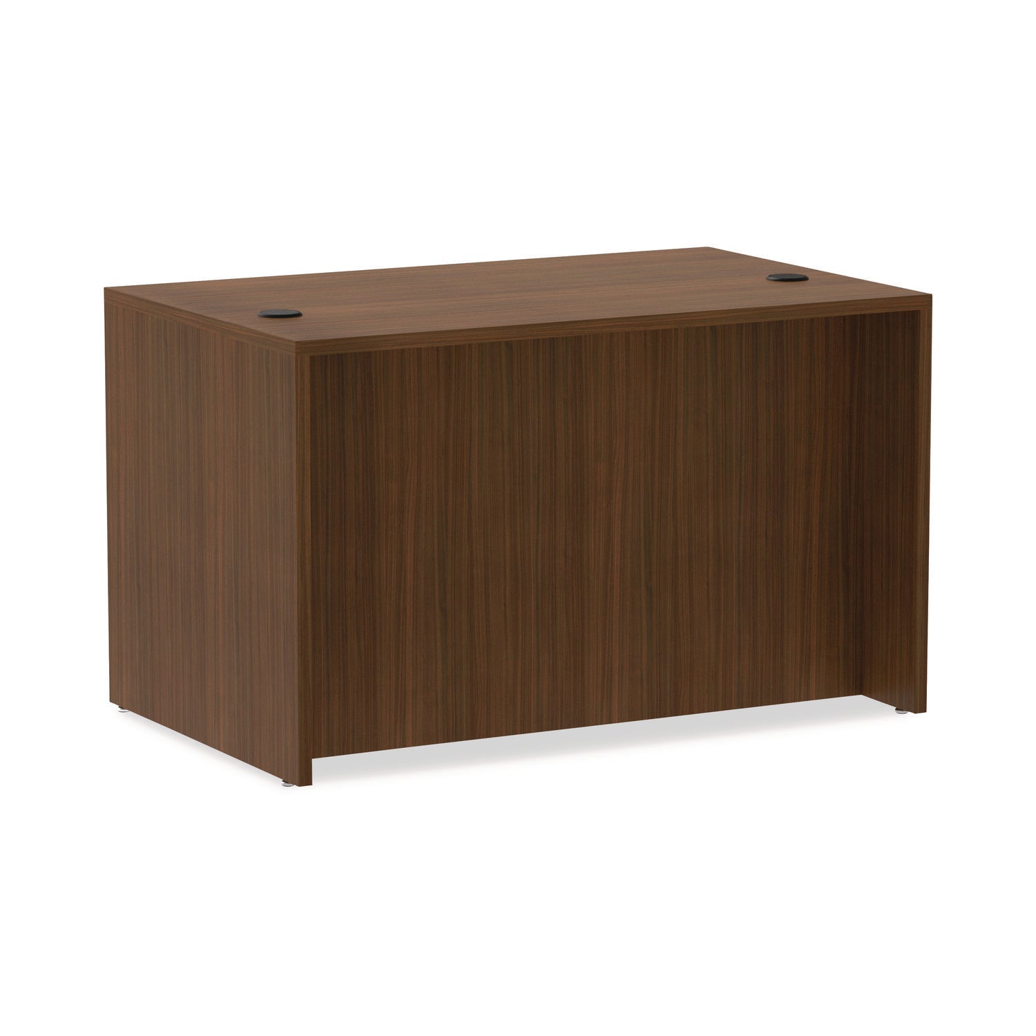 Alera® Alera Valencia Series Straight Front Desk Shell, 47.25" x 29.5" x 29.63", Modern Walnut