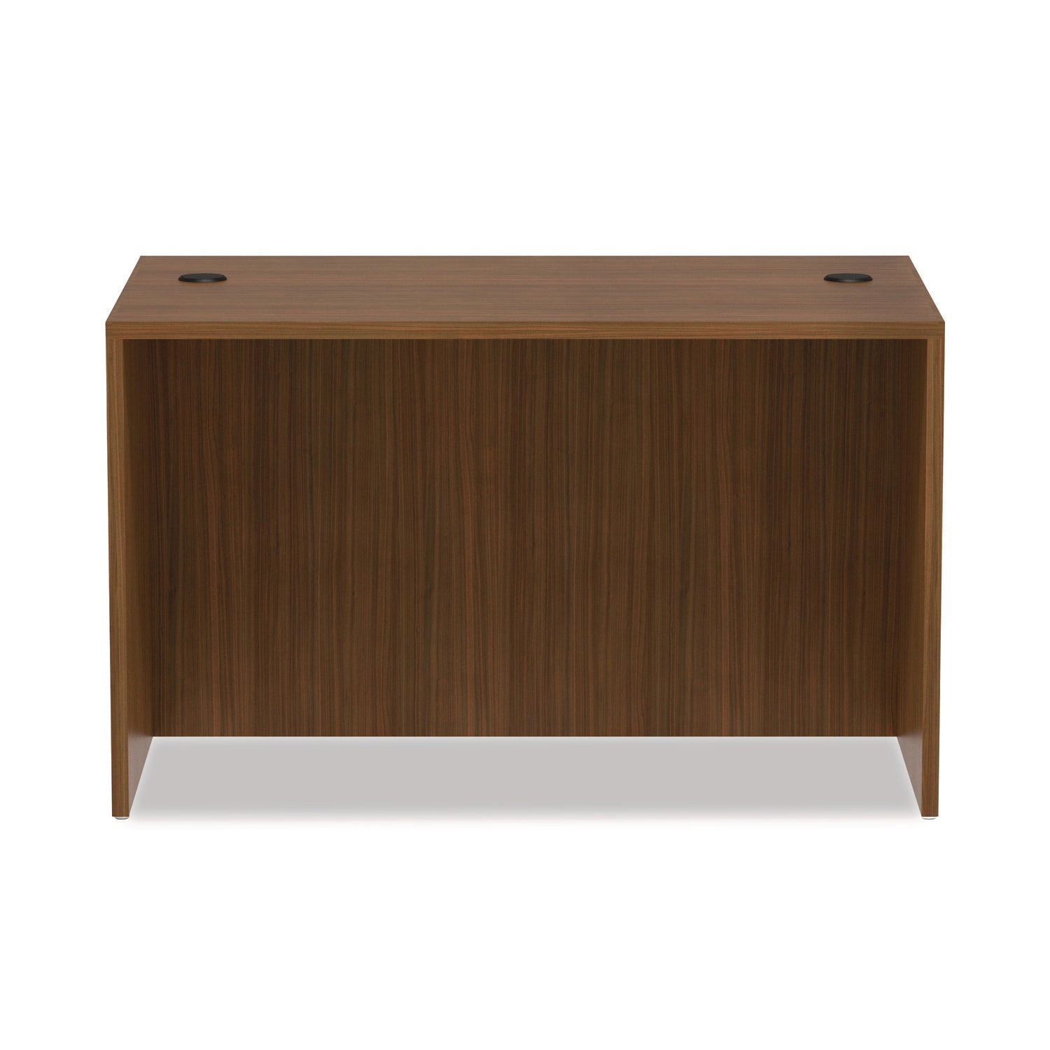 Alera® Alera Valencia Series Straight Front Desk Shell, 47.25" x 29.5" x 29.63", Modern Walnut