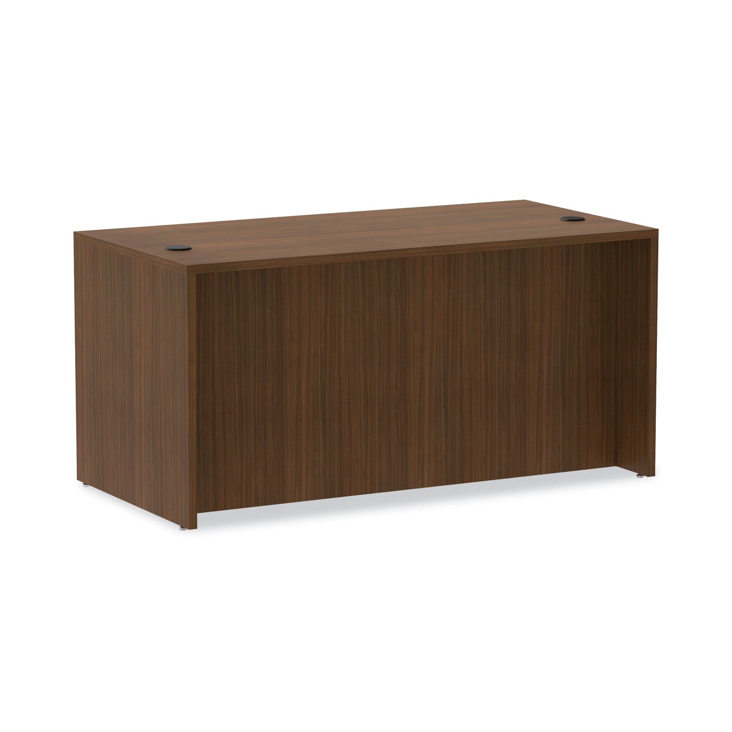 Alera® Alera Valencia Series Straight Front Desk Shell, 59.13" x 29.5" x 29.63", Modern Walnut