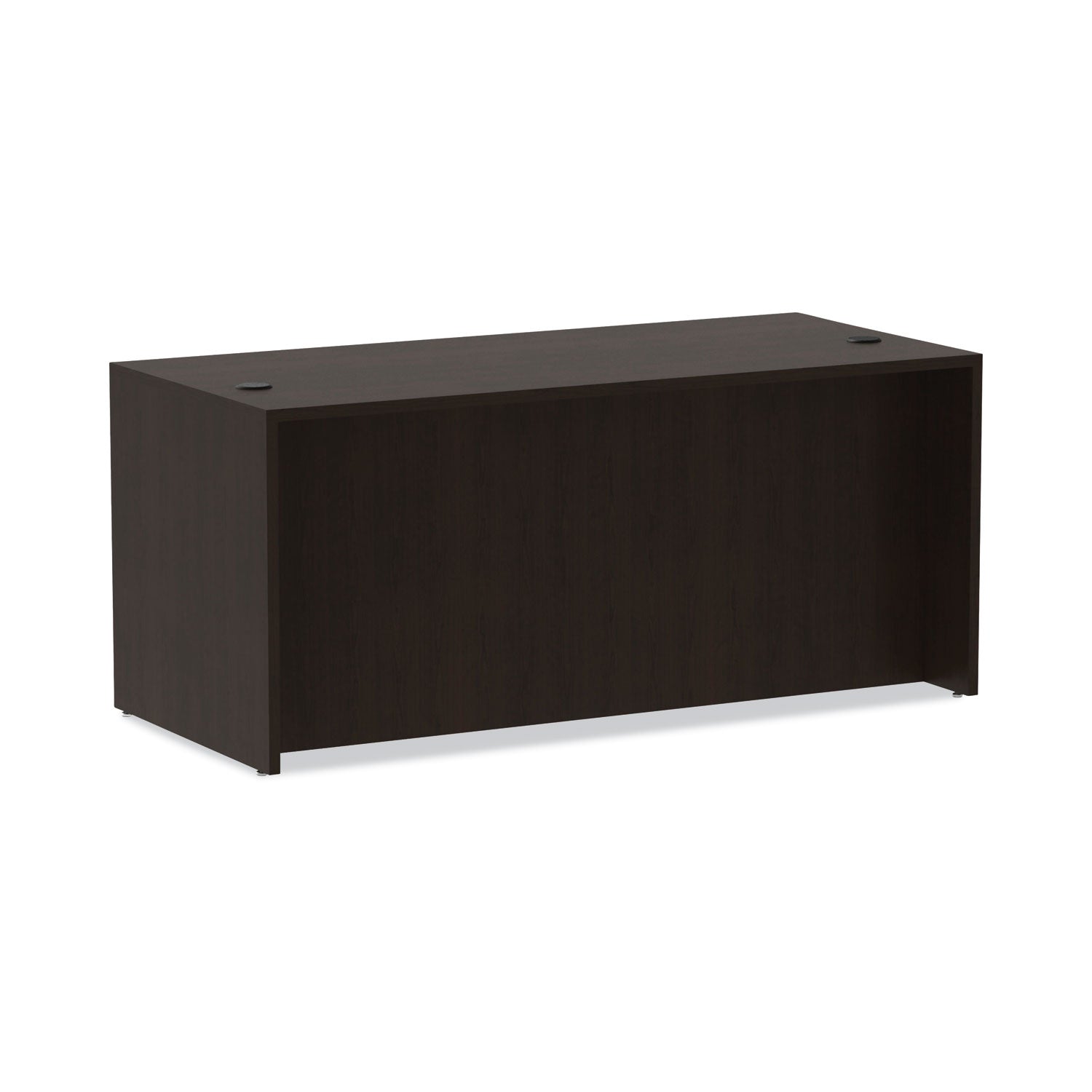 Alera® Alera Valencia Series Straight Front Desk Shell, 65" x 29.5" x 29.63", Espresso