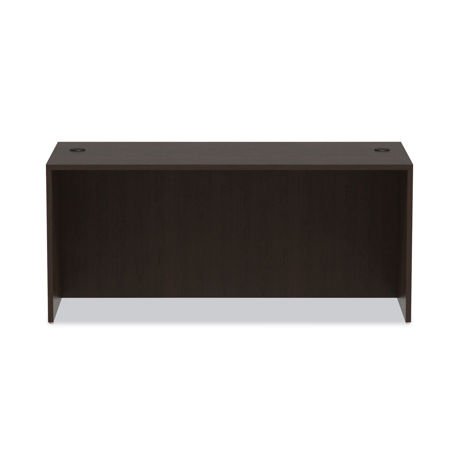 Alera® Alera Valencia Series Straight Front Desk Shell, 65" x 29.5" x 29.63", Espresso