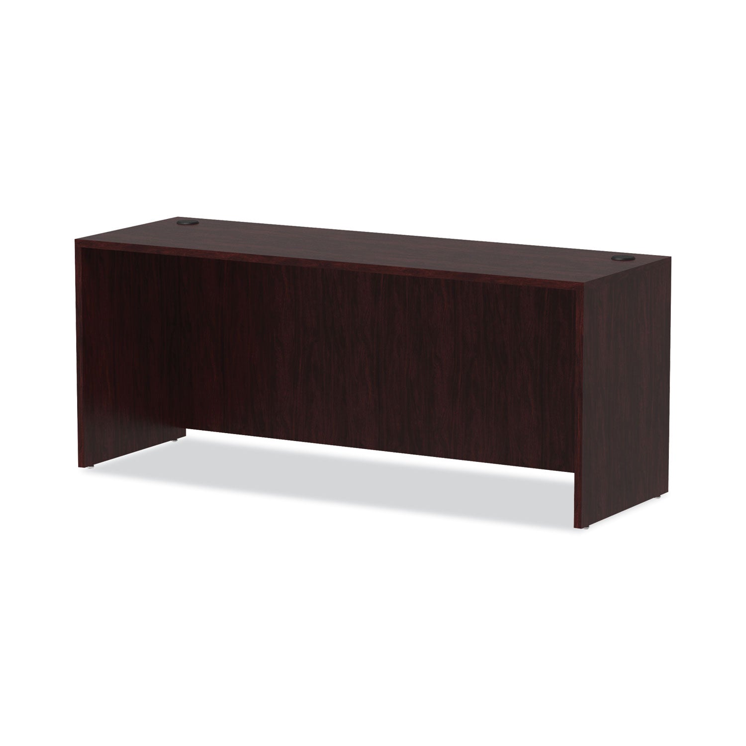 Alera® Alera Valencia Series Credenza Shell, 70.88w x 23.63d x 29.5h, Mahogany