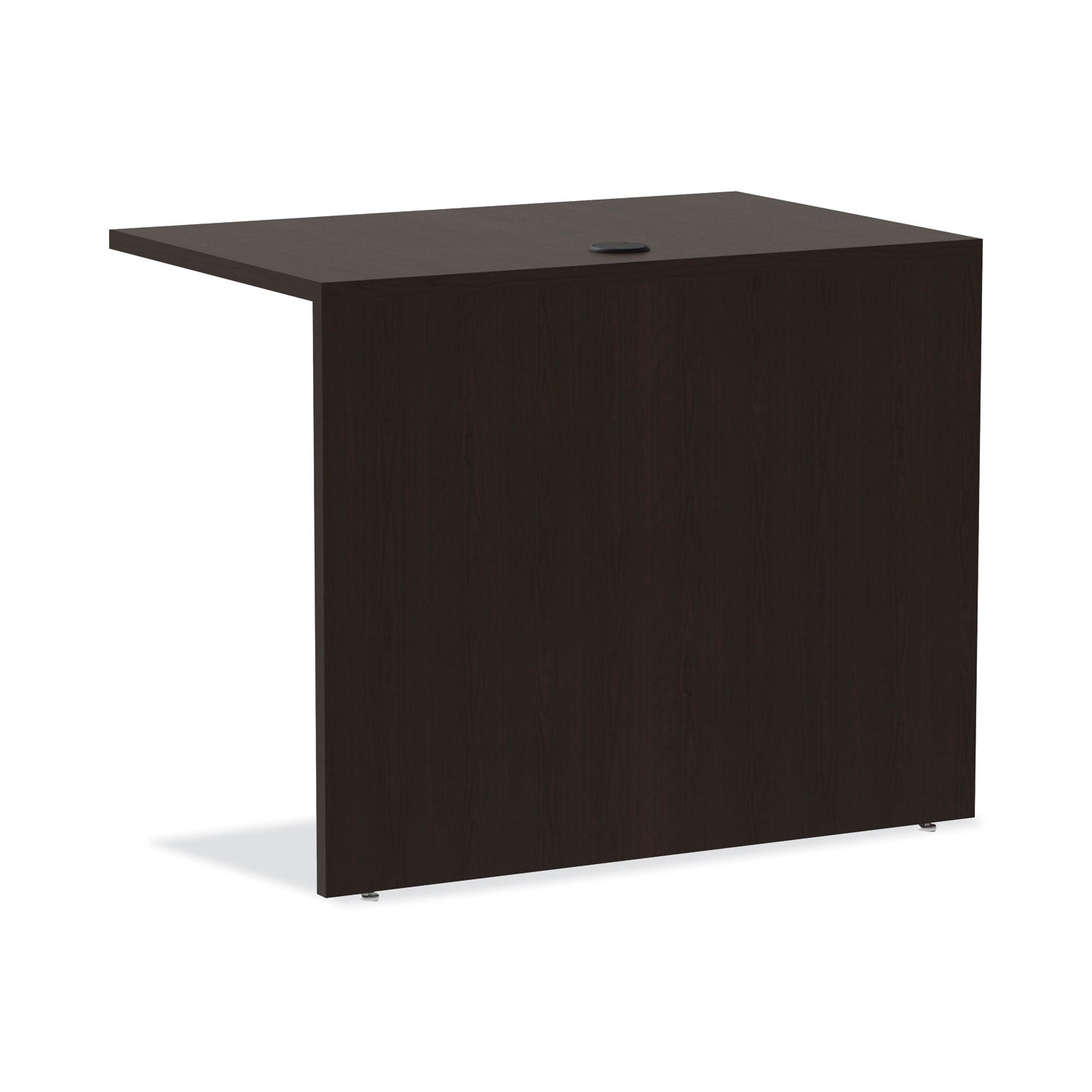 Alera® Alera Valencia Series Reversible Return/Bridge Shell, 35w x 23.63d x 29.5h, Espresso