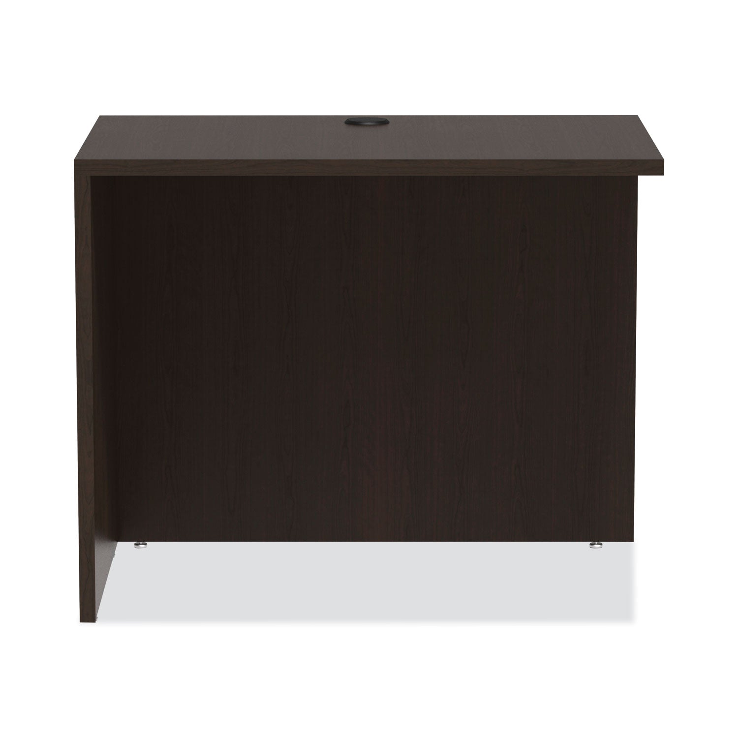 Alera® Alera Valencia Series Reversible Return/Bridge Shell, 35w x 23.63d x 29.5h, Espresso