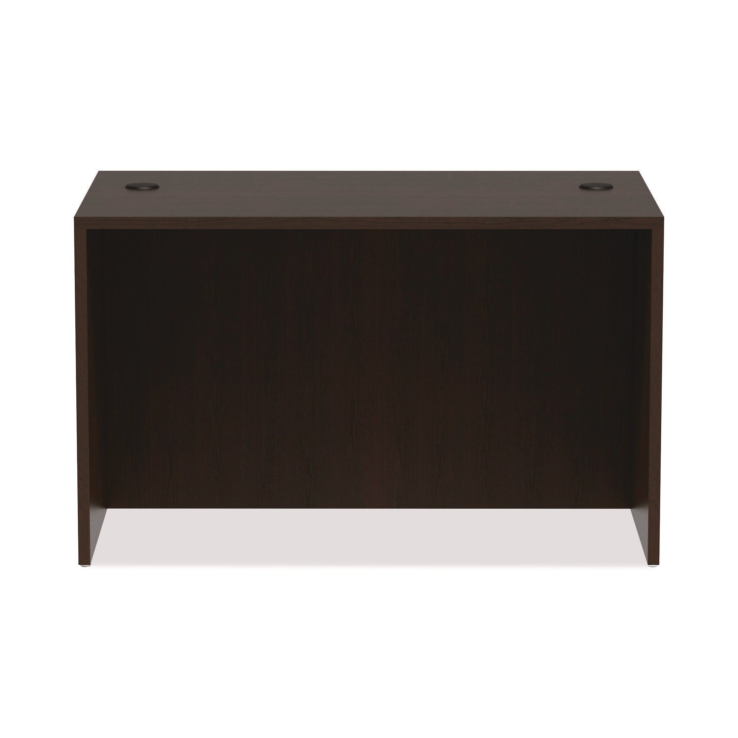 Alera® Alera Valencia Series Straight Front Desk Shell, 47.25" x 29.5" x 29.63", Espresso