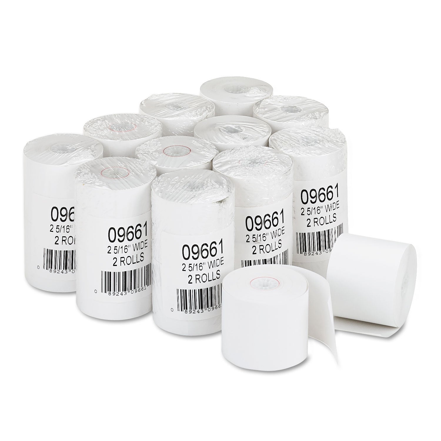 Iconex™ Direct Thermal Printing Thermal Paper Rolls, 2.31" x 200 ft, White, 24/Carton