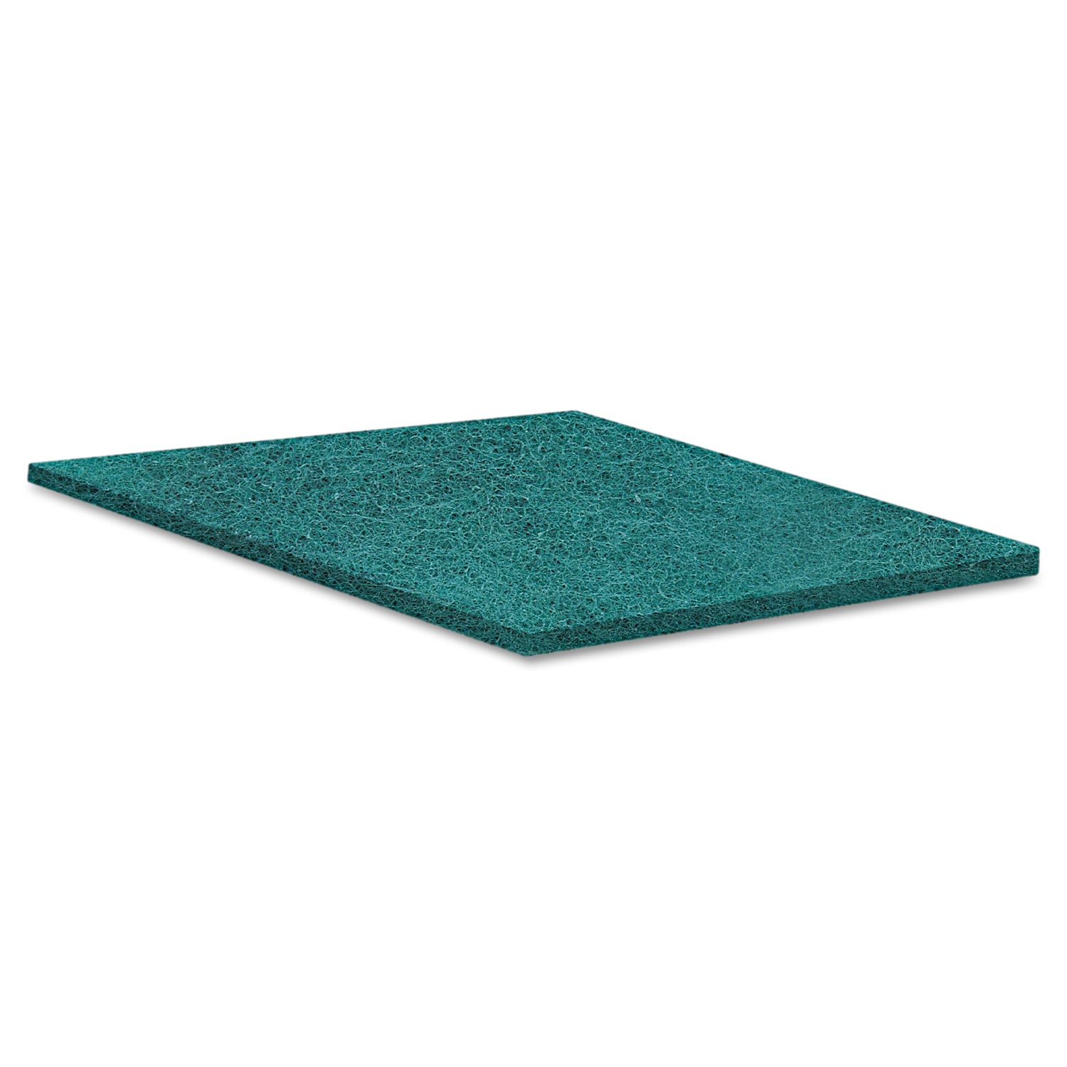 Boardwalk® Medium Duty Scour Pad,  6 x 9, Green, 20/Carton