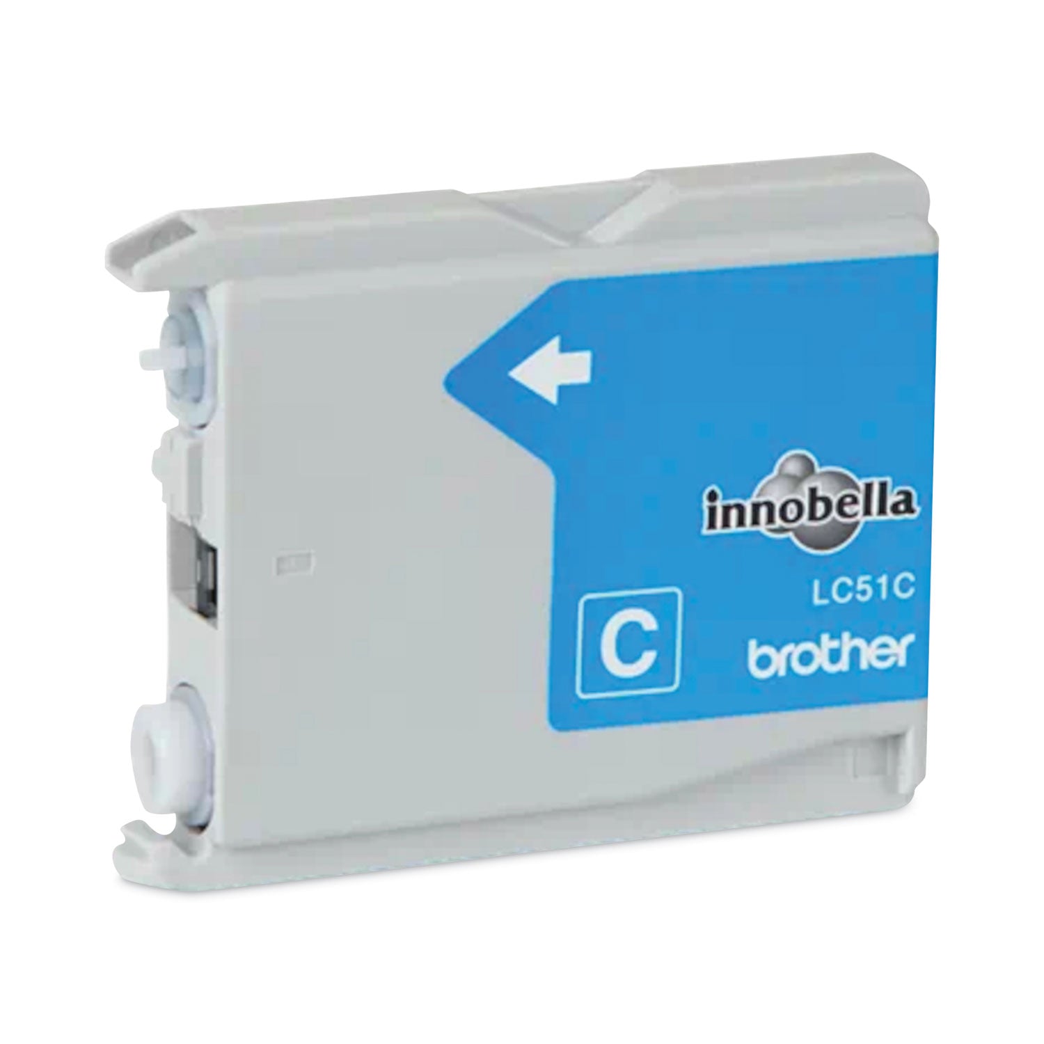 Brother LC51C Innobella Ink, 400 Page-Yield, Cyan