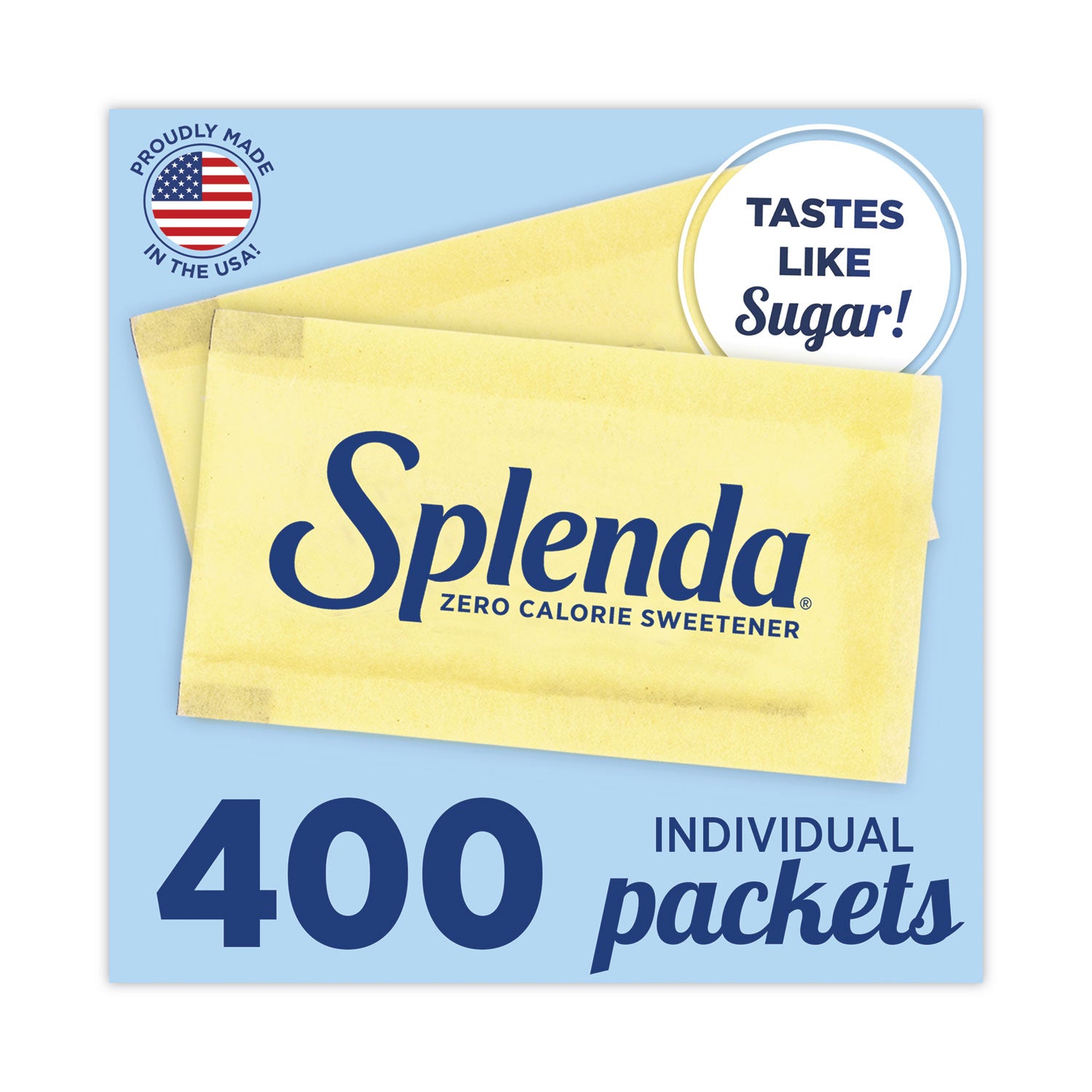 Splenda® No Calorie Sweetener Packets, 400/Box