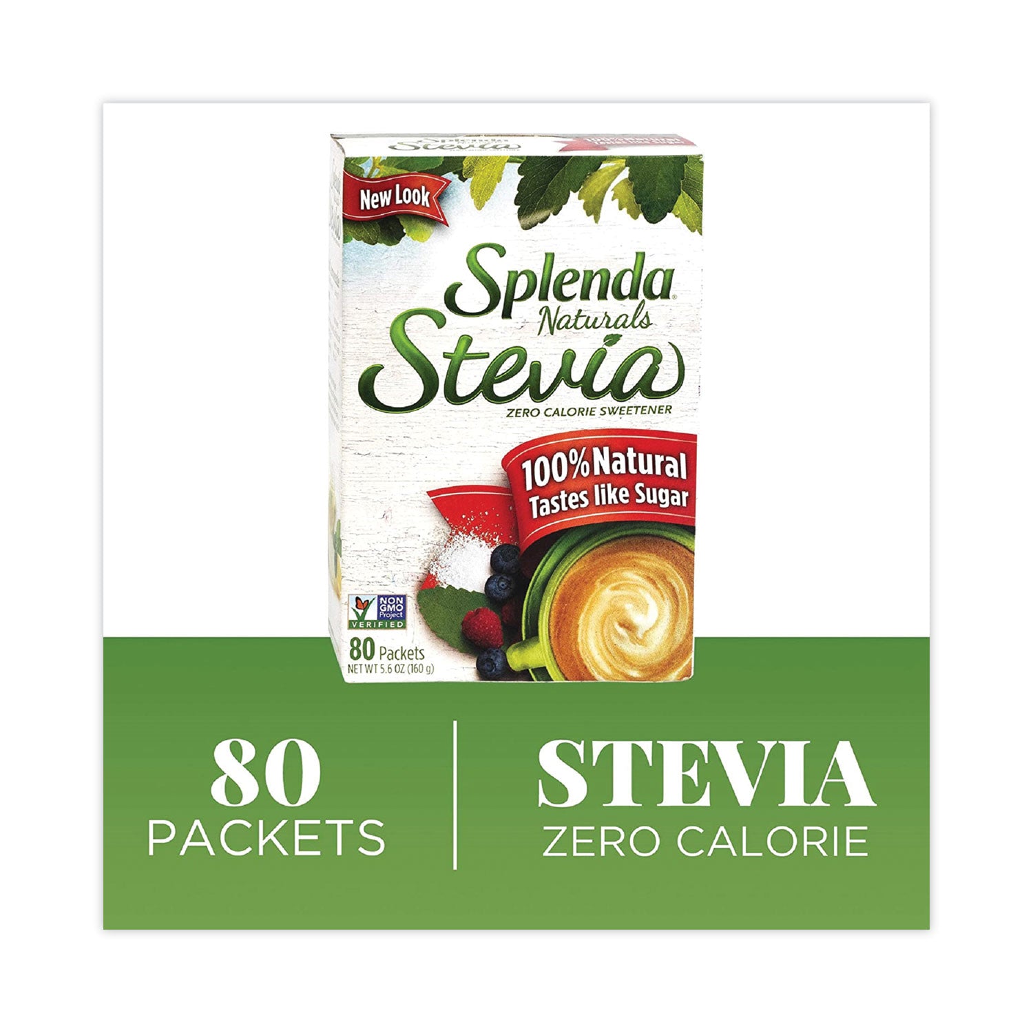 Splenda® No Calorie Sweetener Packets, 2 g, 80 per box