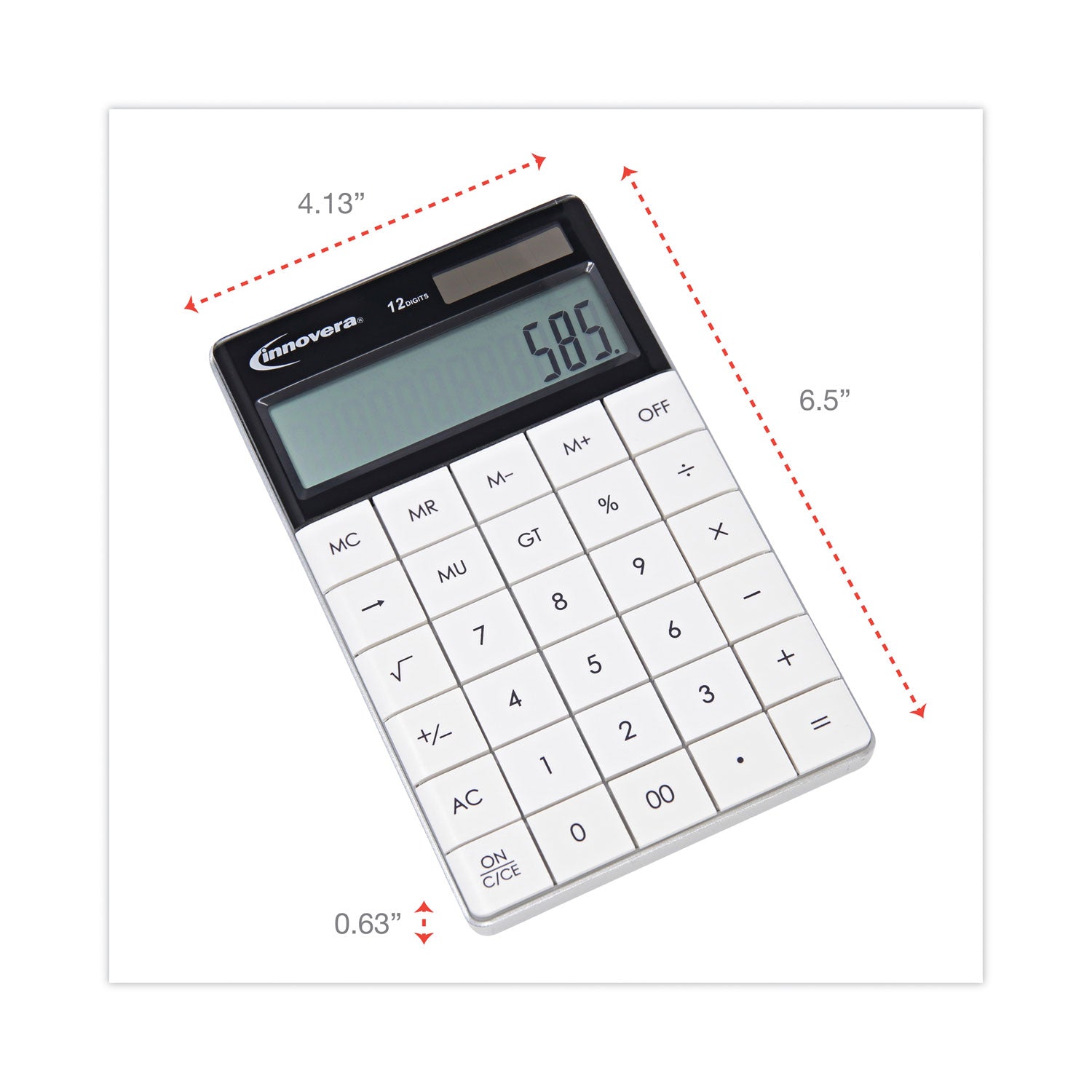 Innovera® 15973 Large Button Calculator, 12-Digit LCD