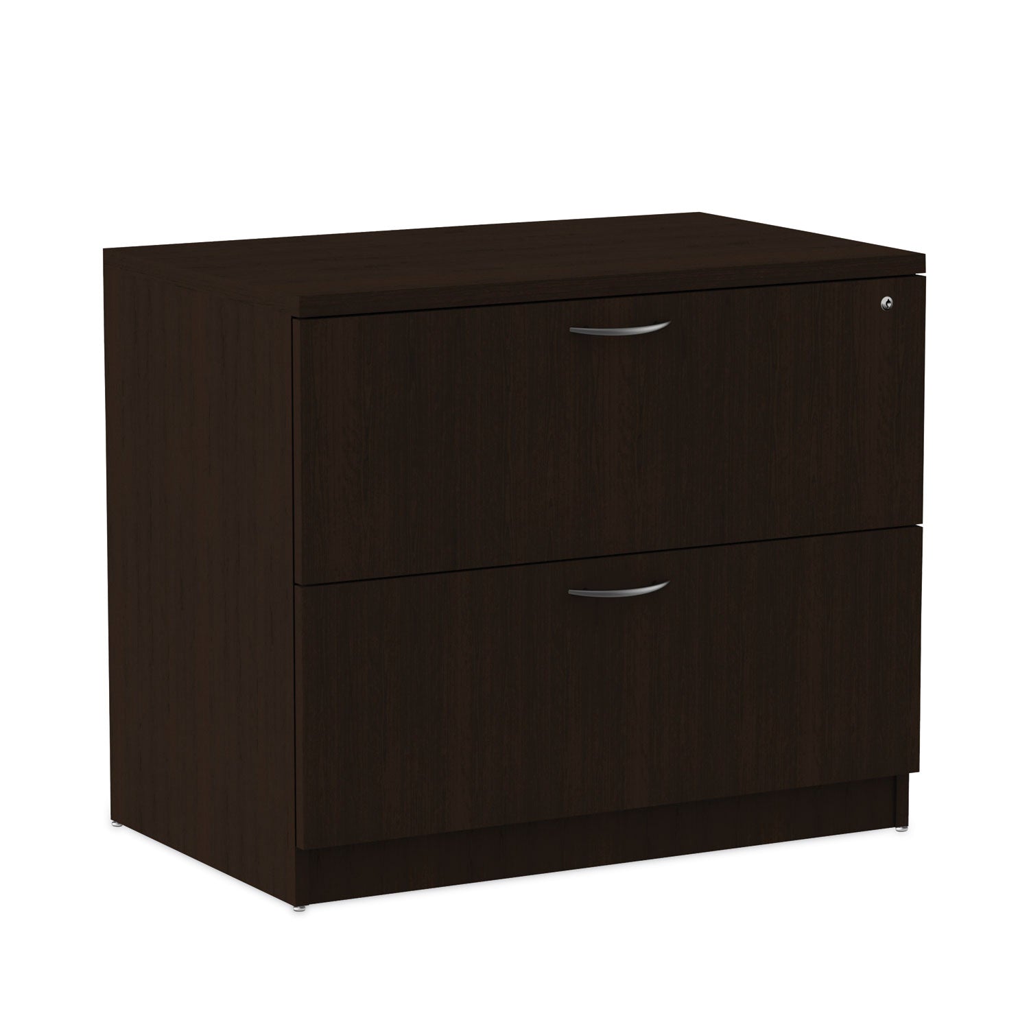 Alera® Alera Valencia Series Lateral File, 2 Legal/Letter-Size File Drawers, Espresso, 34" x 22.75" x 29.5"