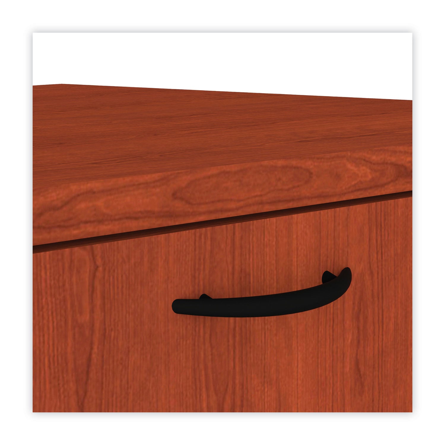 Alera® Alera Valencia Series Lateral File, 2 Legal/Letter-Size File Drawers, Medium Cherry, 34" x 22.75" x 29.5"