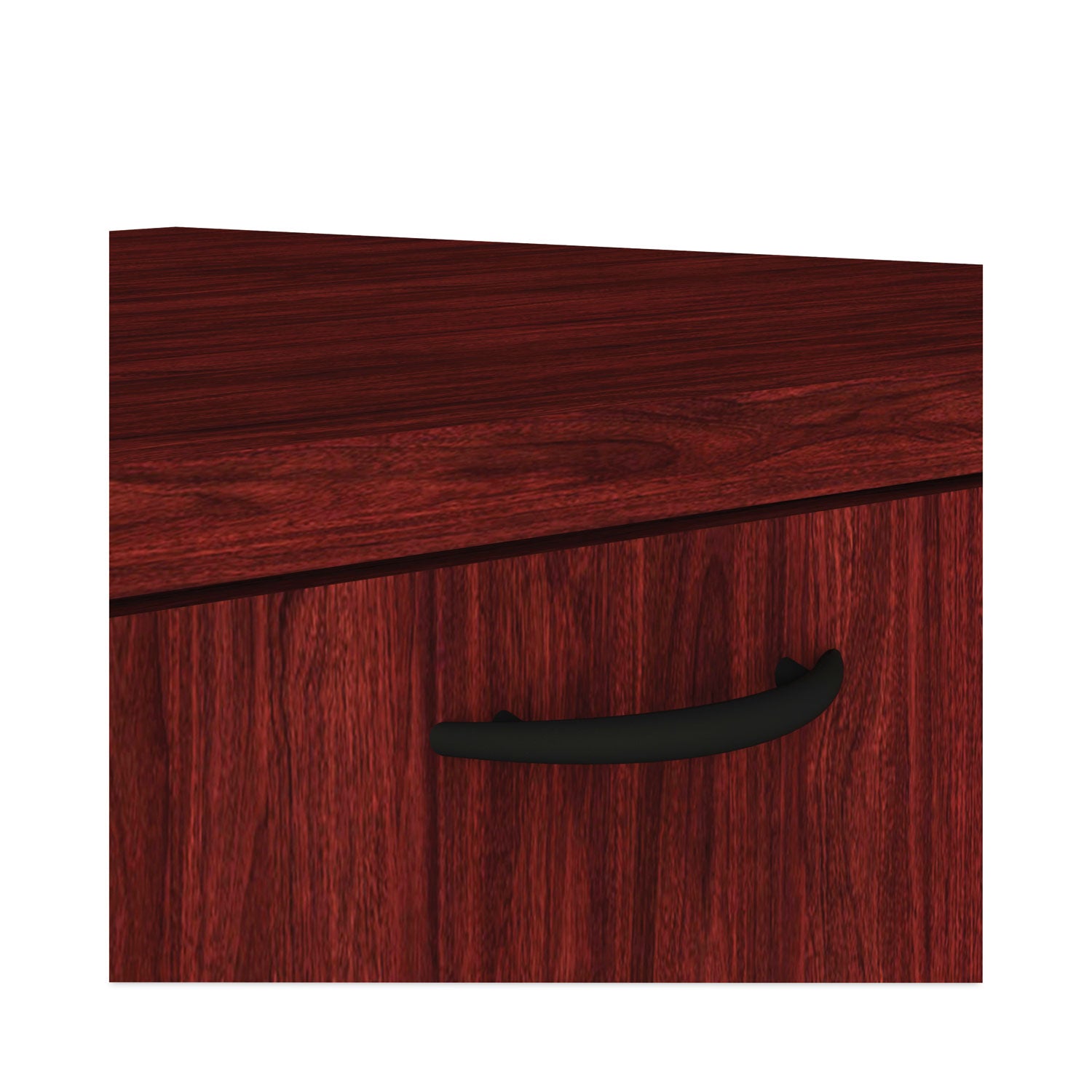 Alera® Alera Valencia Series Lateral File, 2 Legal/Letter-Size File Drawers, Mahogany, 34" x 22.75" x 29.5"