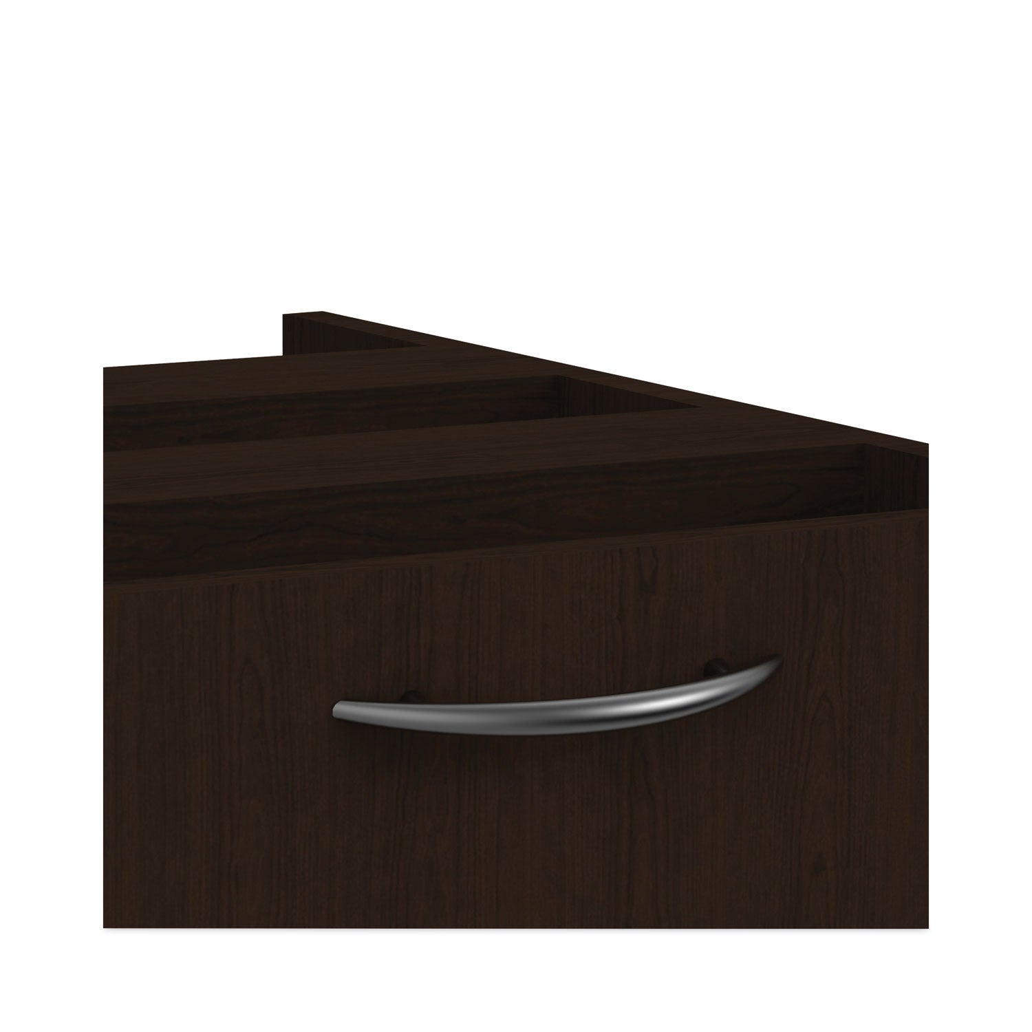 Alera® Alera Valencia Series Full Pedestal File, Left or Right, 2 Legal/Letter-Size File Drawers, Espresso, 15.63" x 20.5" x 28.5"