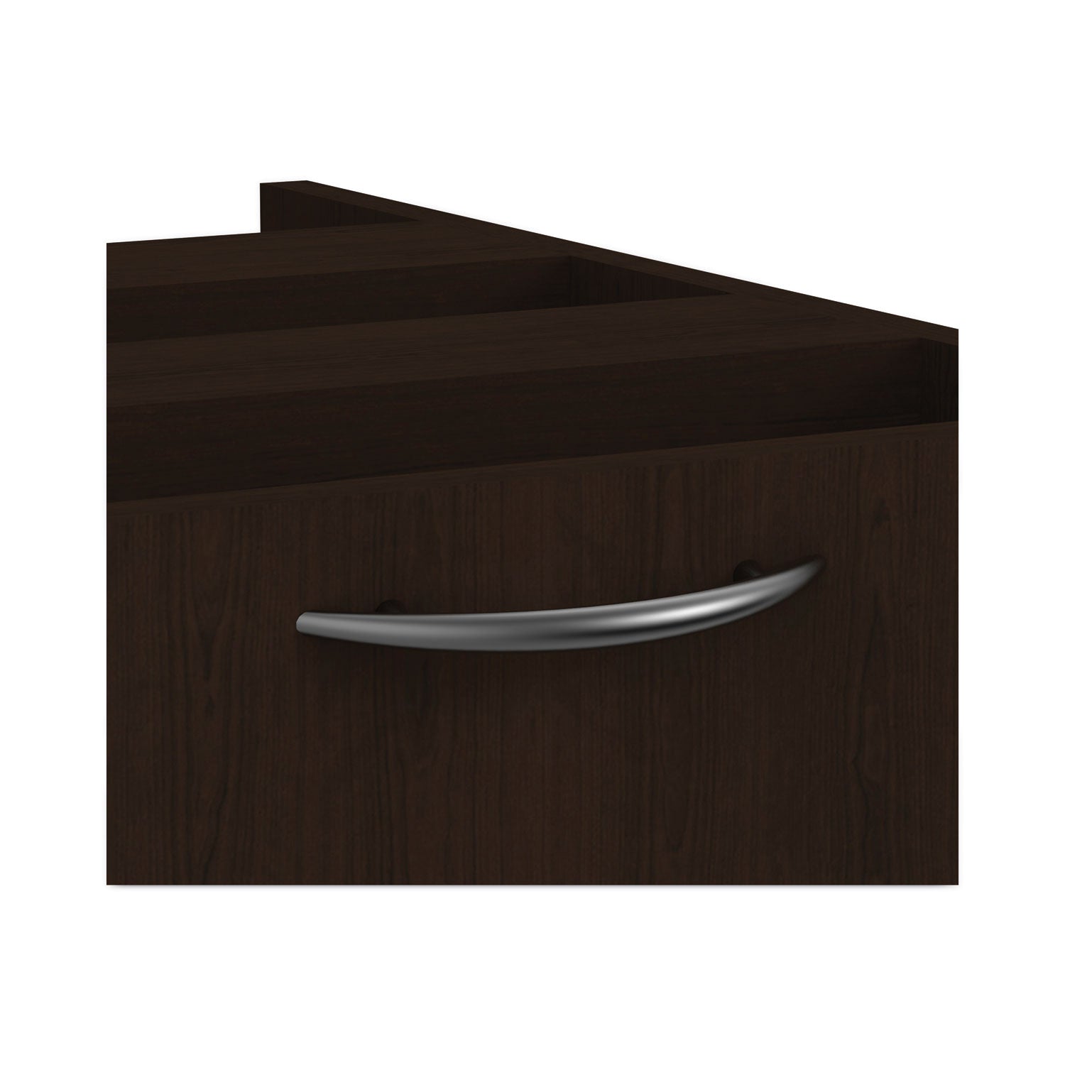 Alera® Alera Valencia Series Hanging Pedestal File, Left/Right, 2-Drawers: Box/File, Legal/Letter, Espresso, 15.63" x 20.5" x 19.25"