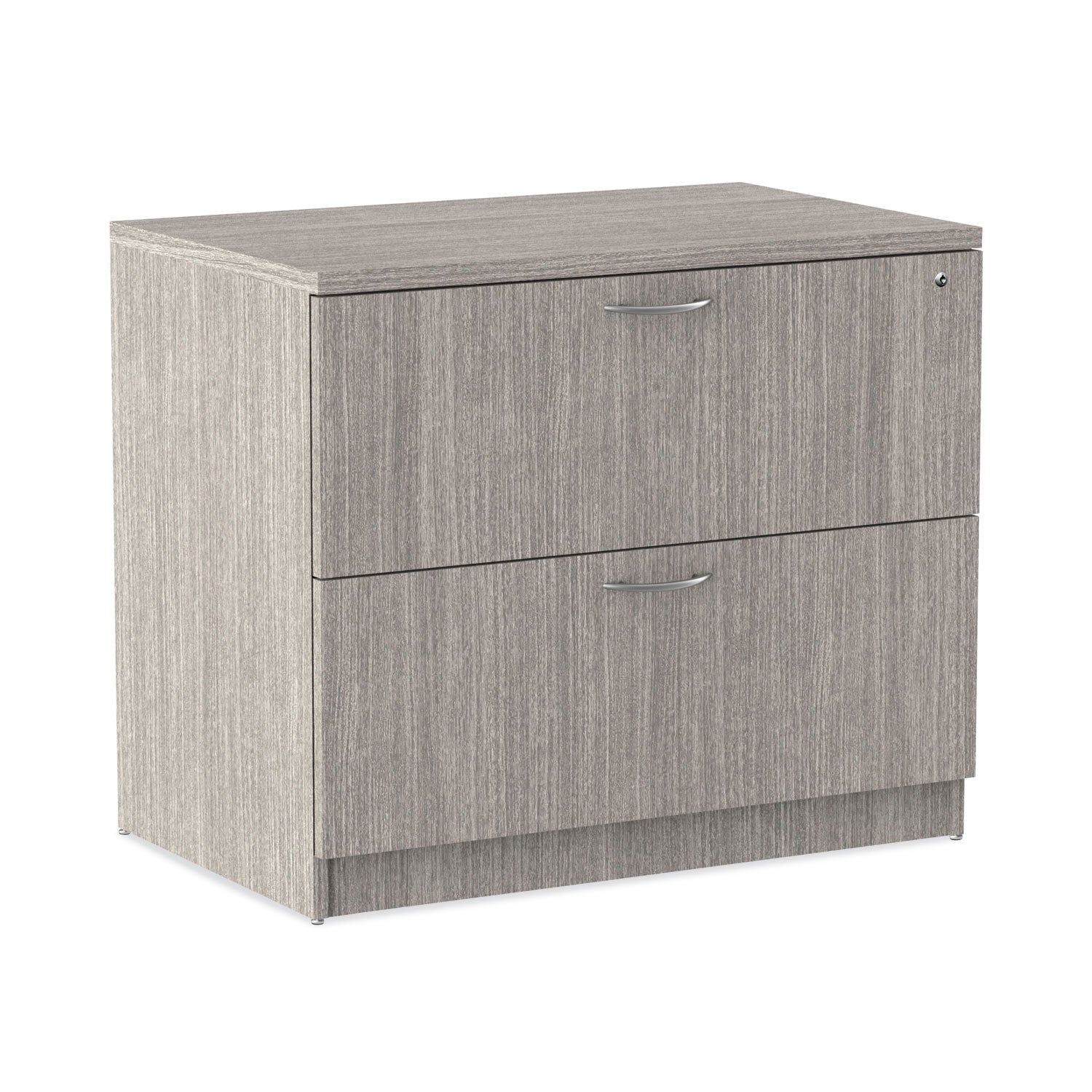 Alera® Alera Valencia Series Lateral File, 2 Legal/Letter-Size File Drawers, Gray, 34" x 22.75" x 29.5"