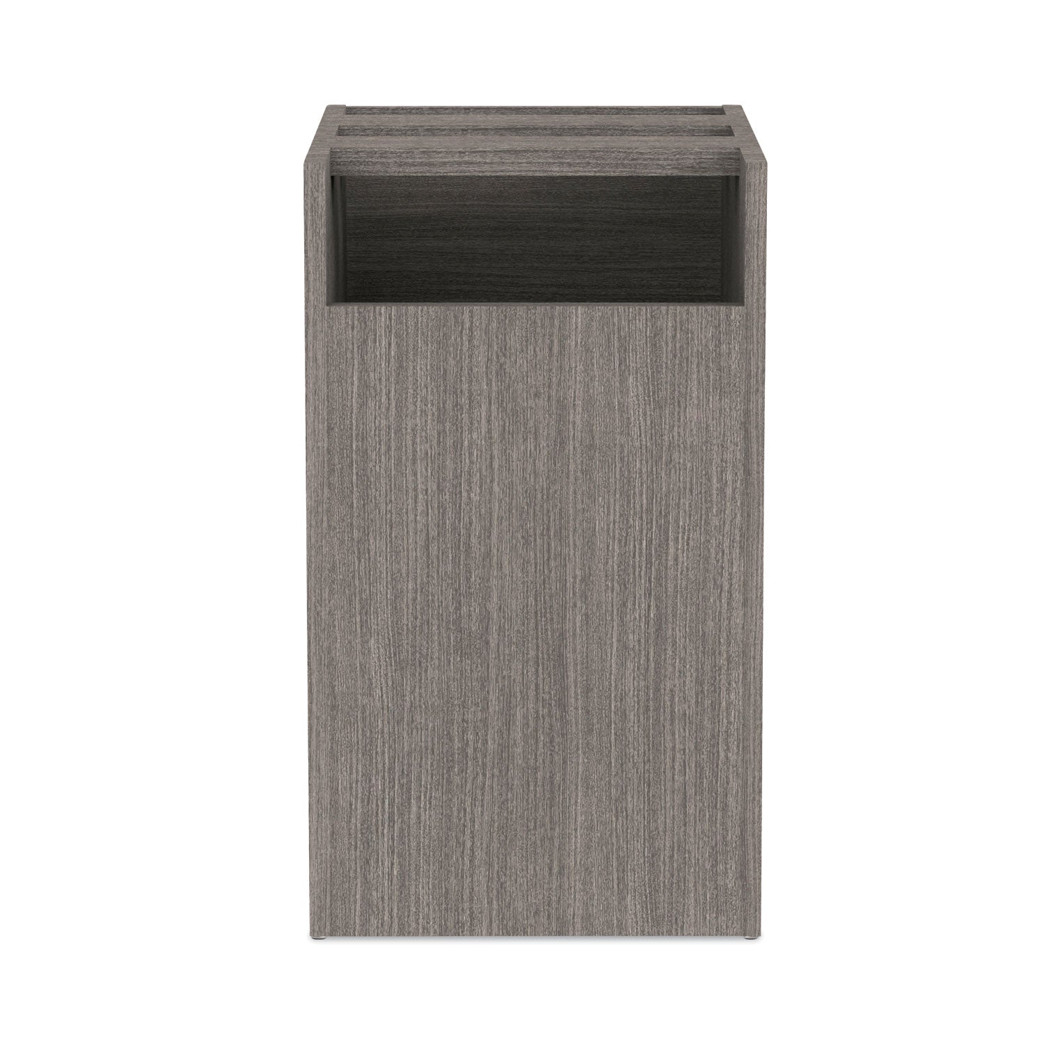 Alera® Alera Valencia Series Full Pedestal File, Left or Right, 2 Legal/Letter-Size File Drawers, Gray, 15.63" x 20.5" x 28.5"