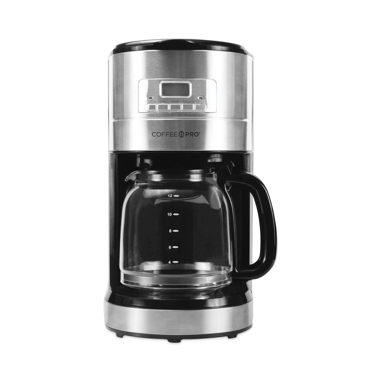 Coffee Pro Home/Office Euro Style Coffee Maker, Stainless Steel