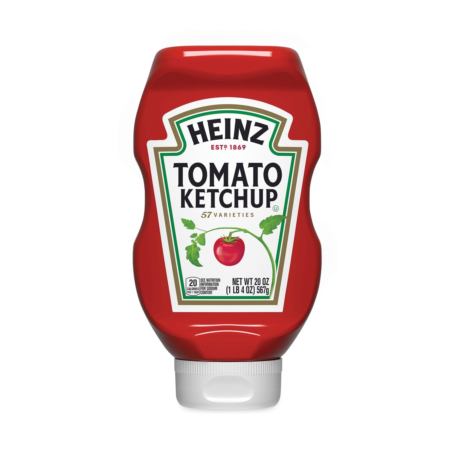 Tomato Ketchup Squeeze Bottle, 20 oz Bottle, 3/Pack