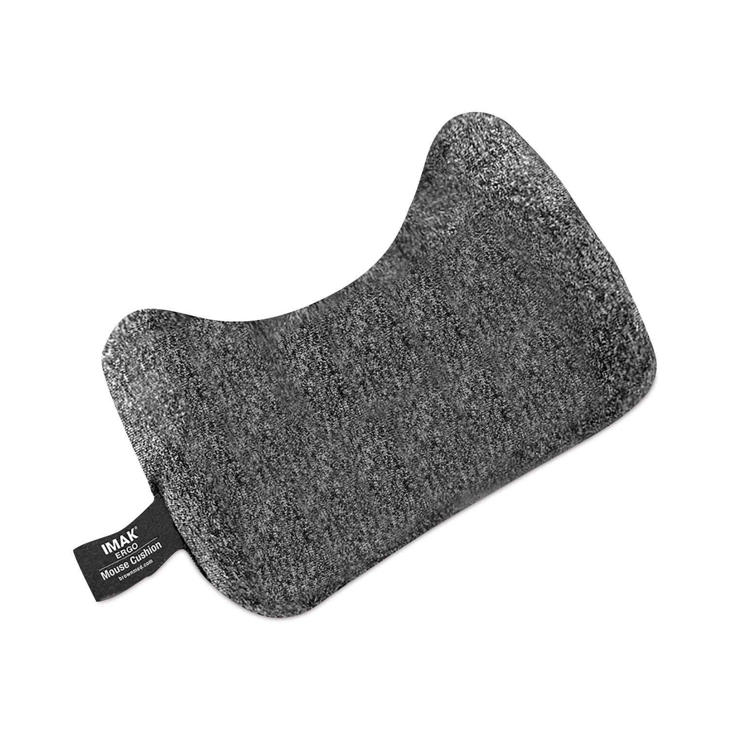 Mouse Wrist Cushion, 5.75 x 3.75, Gray