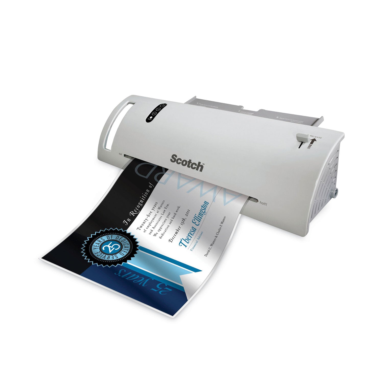 Scotch™ Laminating Pouches, 3 mil, 9" x 11.5", Gloss Clear, 50/Pack