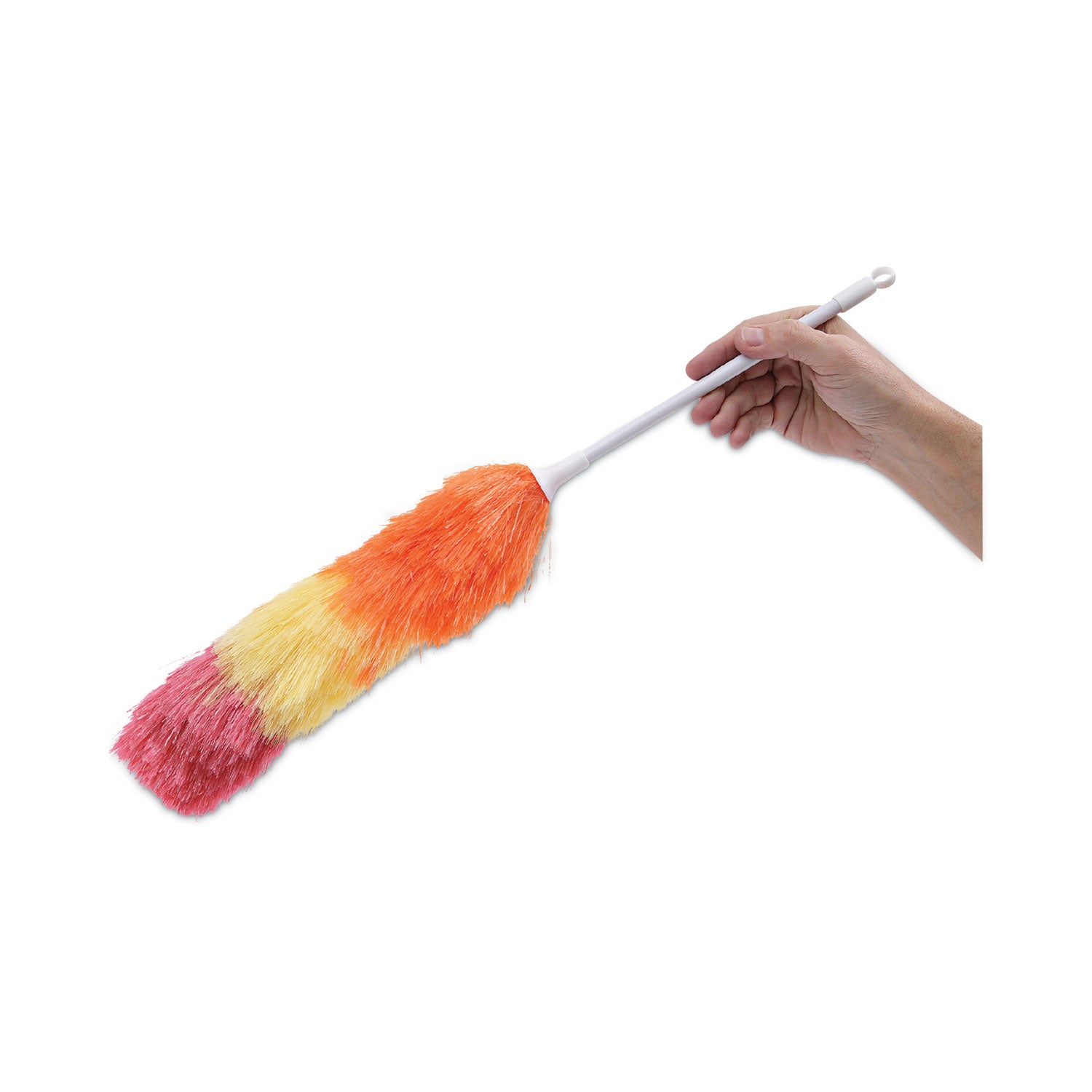 Boardwalk® Polywool Duster w/20" Plastic Handle, Assorted Colors