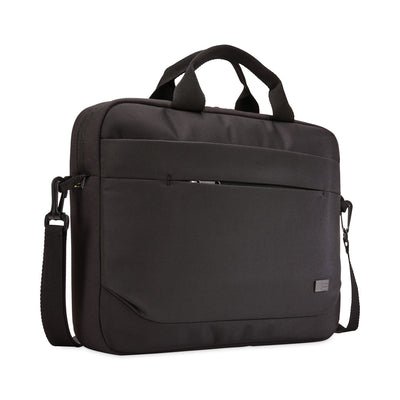 Case Logic® Advantage Laptop Attache, Fits Devices Up to 11.6", Polyester, 11.8 x 2.2 x 10.2, Black Flipcost Flipcost