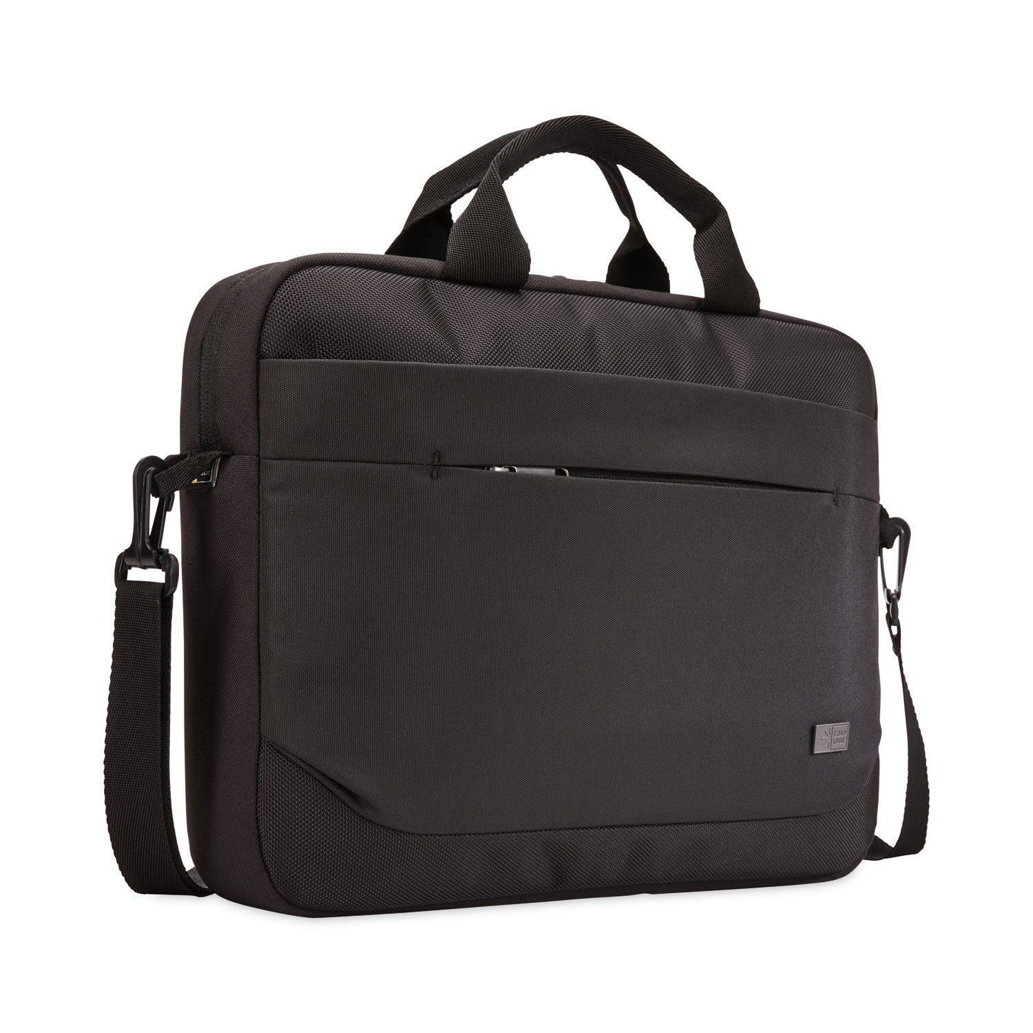 Case Logic® Advantage Laptop Attache, Fits Devices Up to 11.6", Polyester, 11.8 x 2.2 x 10.2, Black