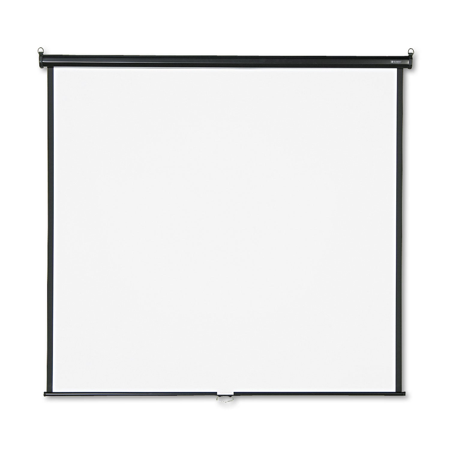 Wall or Ceiling Projection Screen, 70 x 70, White Matte Finish