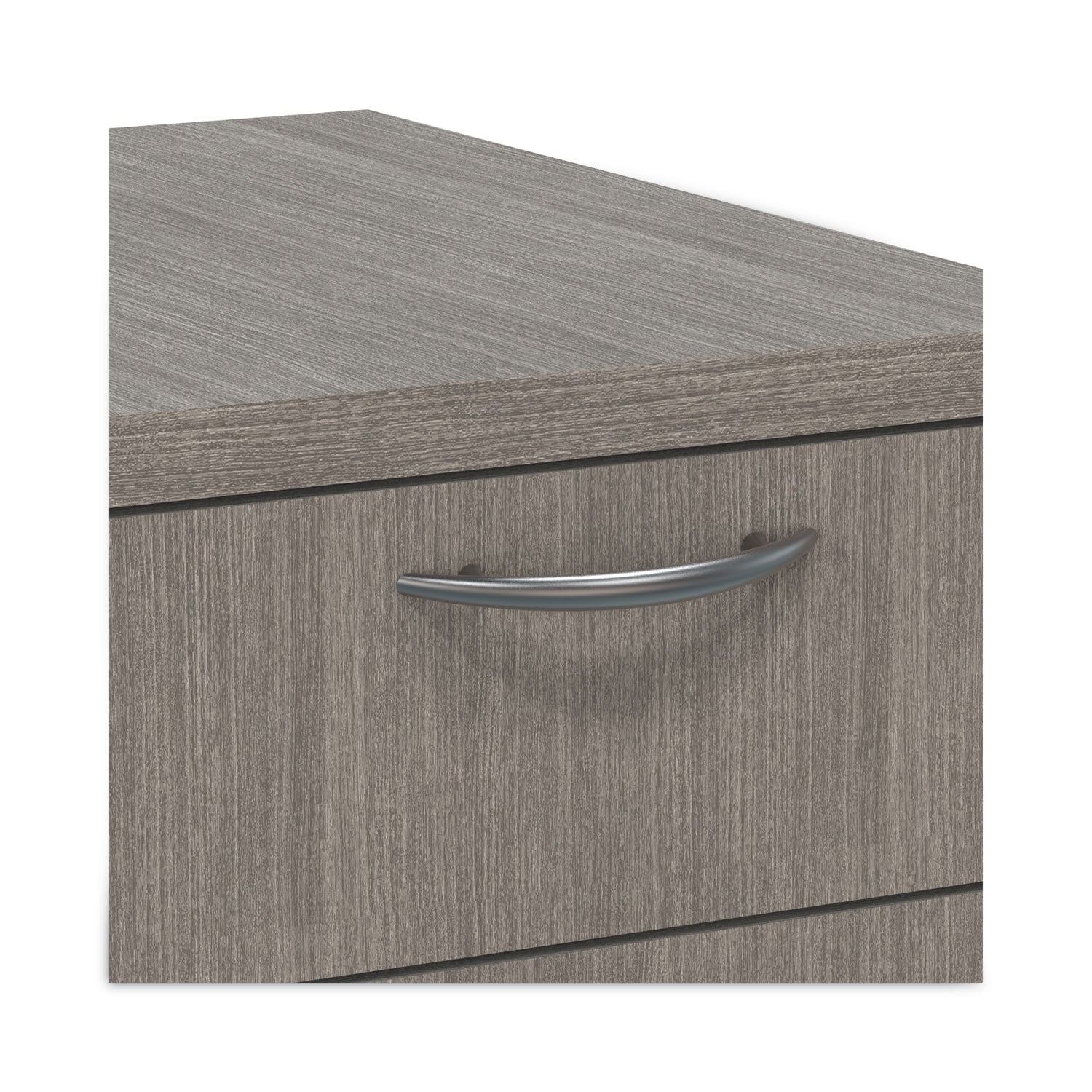 Alera® Alera Valencia Series Mobile Pedestal File, Left/Right, 3-Drawer: Box/Box/File, Legal/Letter, Gray, 15.88 x 20.5 x 28.39