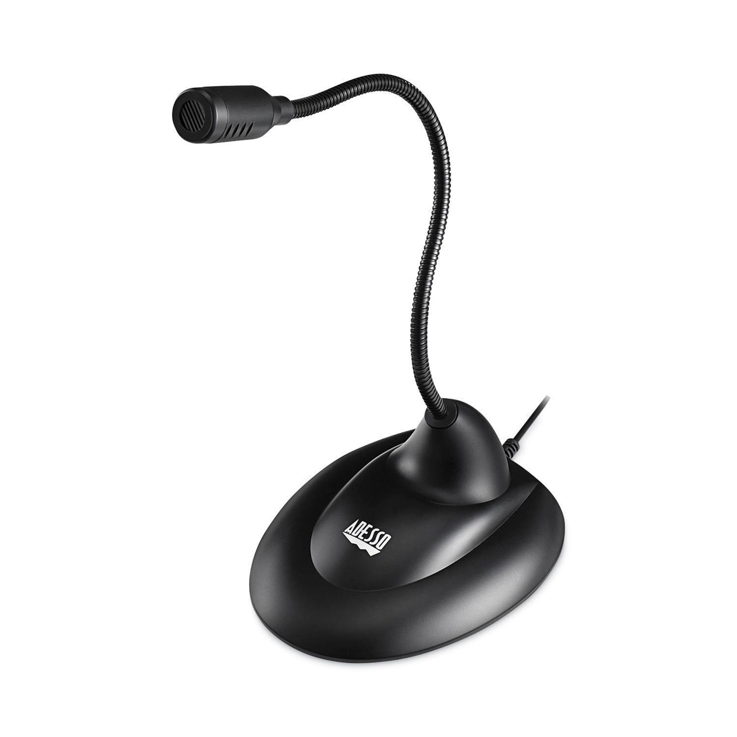 Adesso Xtream M1 Desktop Omnidirectional Gooseneck Microphone, Black