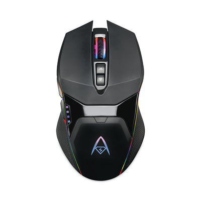 iMouse X50 Series Gaming Mouse with Charging Cradle, 2.4 GHz Frequency/33 ft Wireless Range, Left/Right Hand Use, Black Flipcost Flipcost