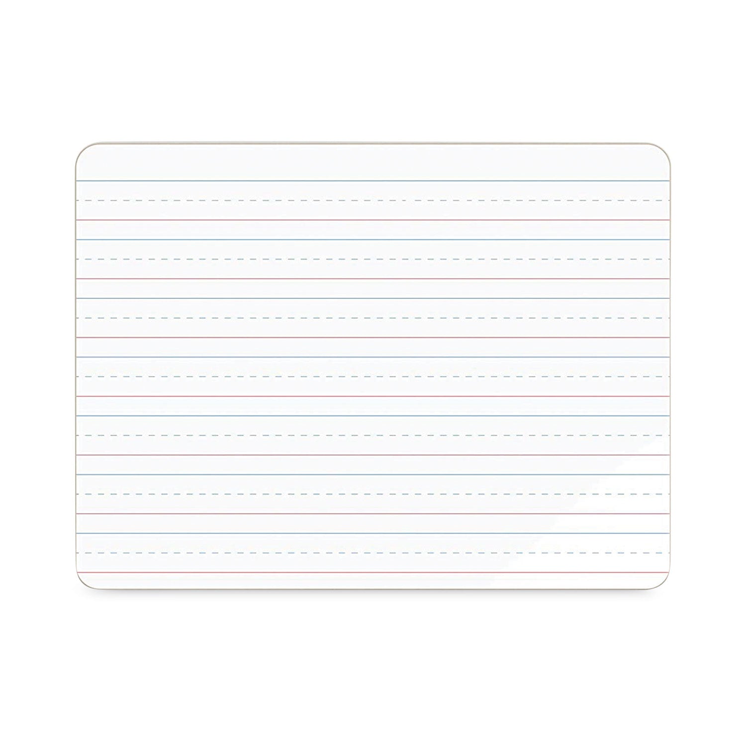 Double-Sided Dry Erase Lap Board, 12 x 9, White Surface, 24/Pack