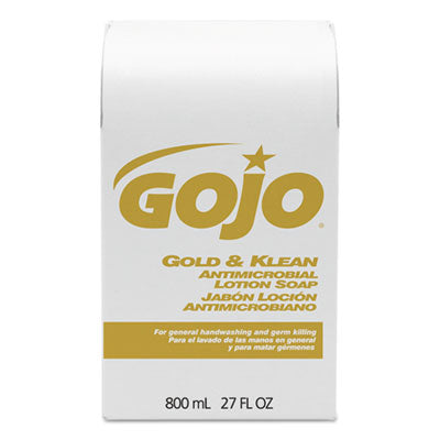 GO-JO INDUSTRIES Gold and Klean Lotion Soap Bag-in-Box Dispenser Refill, Floral Balsam, 800 mL - Flipcost