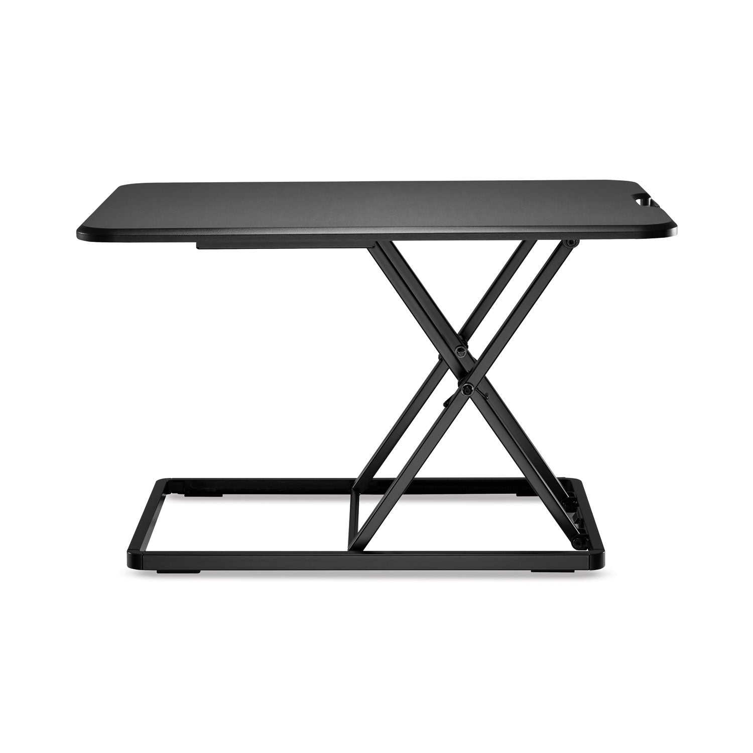 Alera® AdaptivErgo Single-Tier Sit-Stand Lifting Workstation, 26.4" x 18.5" x 1.8" to 15.9", Black