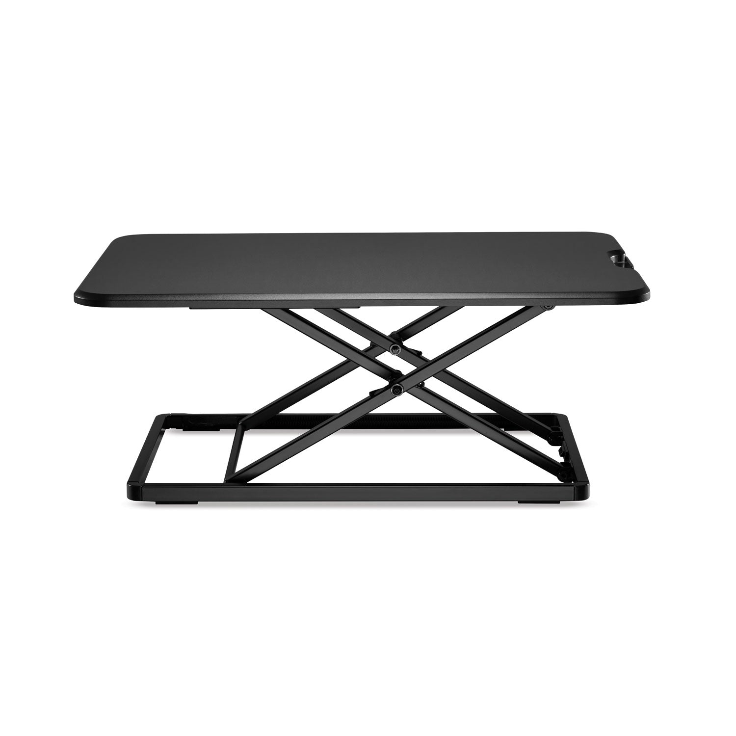 AdaptivErgo Single-Tier Sit-Stand Lifting Workstation, 26.4" x 18.5" x 1.8" to 15.9", Black