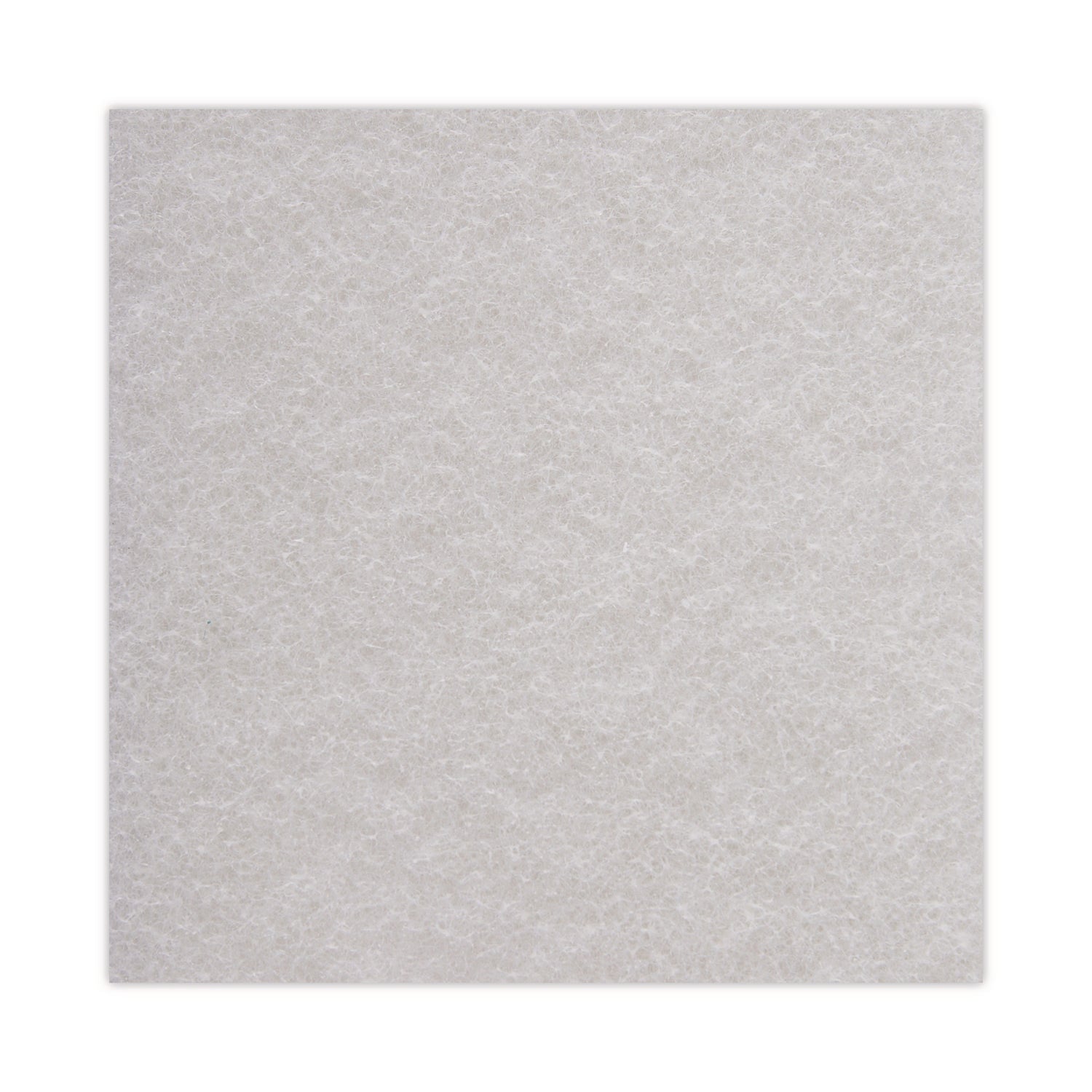 Boardwalk® Light Duty Scour Pad, White, 6 x 9, White, 20/Carton