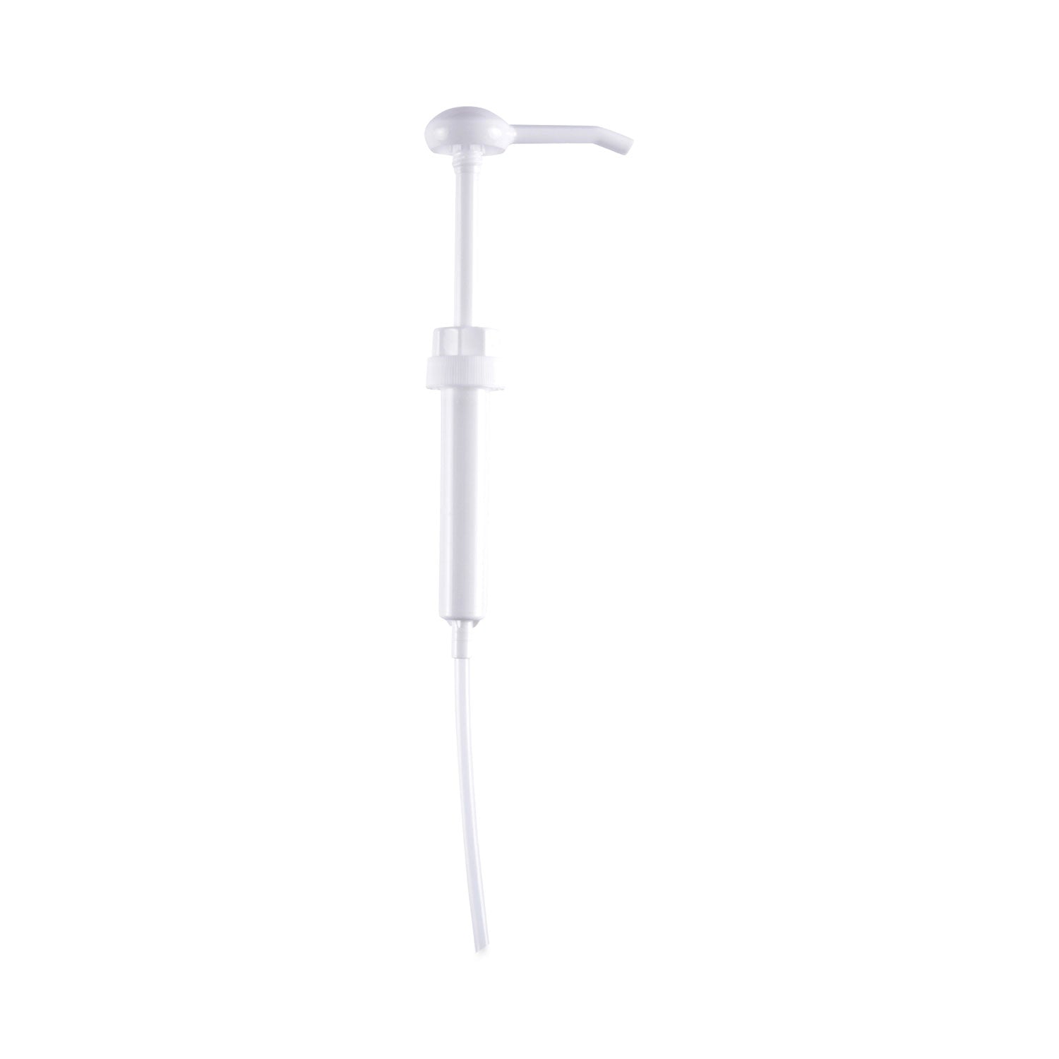 BOARDWALK Siphon Pump, 1 oz/Pump, For 1 gal Bottles, Plastic, 12"" Tube, White - Flipcost