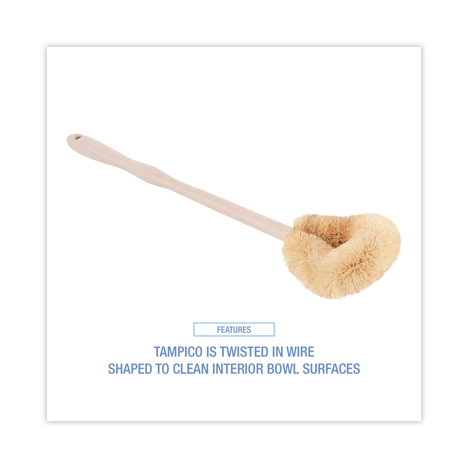 Boardwalk® Tampico Toilet Bowl Brush