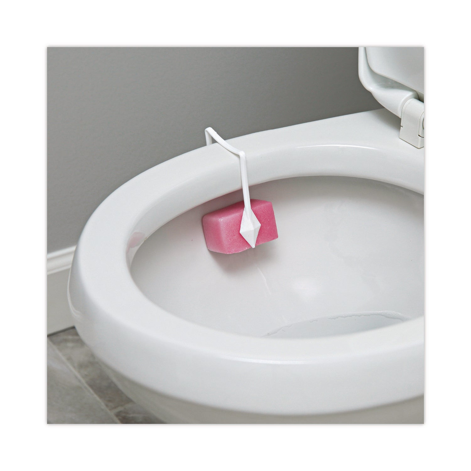 Toilet Bowl Para Deodorizer Block, Cherry Scent, 4 oz, Pink, 12/Box Boardwalk® Flipcost