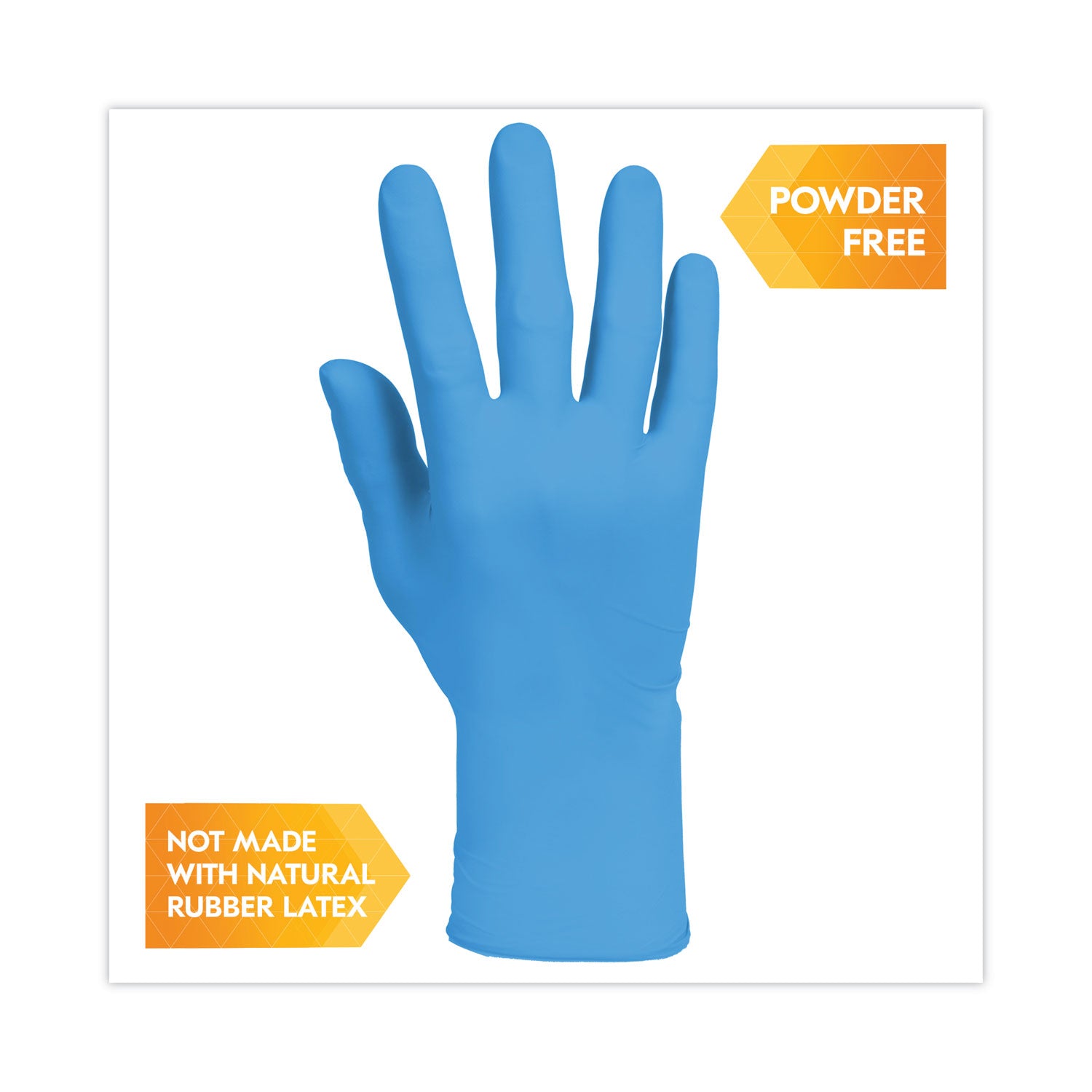 KleenGuard™ G10 2PRO Nitrile Gloves, Blue, Medium, 1,000/Carton