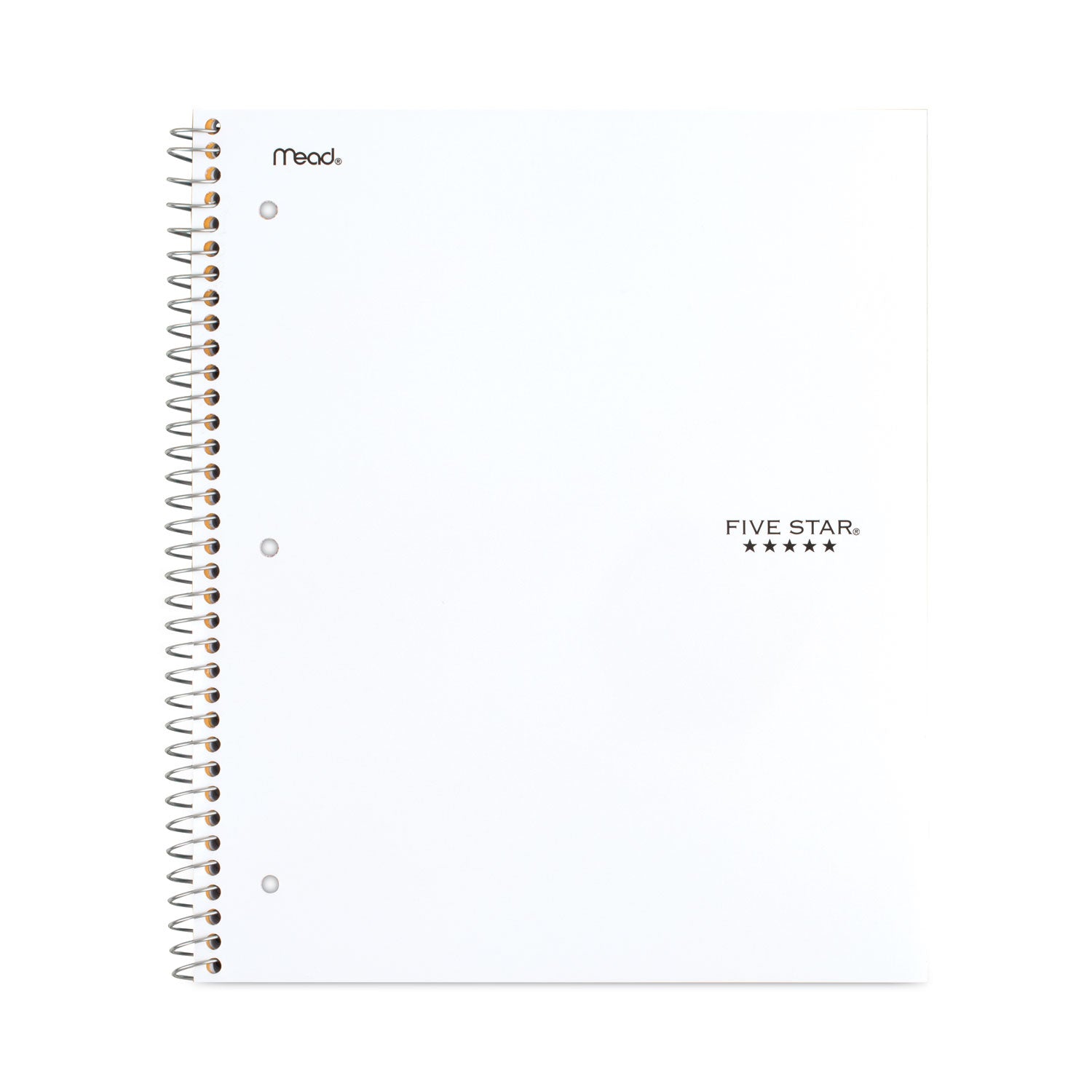 Five Star® Wirebound Notebook, 1-Subject, Medium/College Rule, Assorted Cover Colors, (100) 11 x 8.5 Sheets, 6/Pack