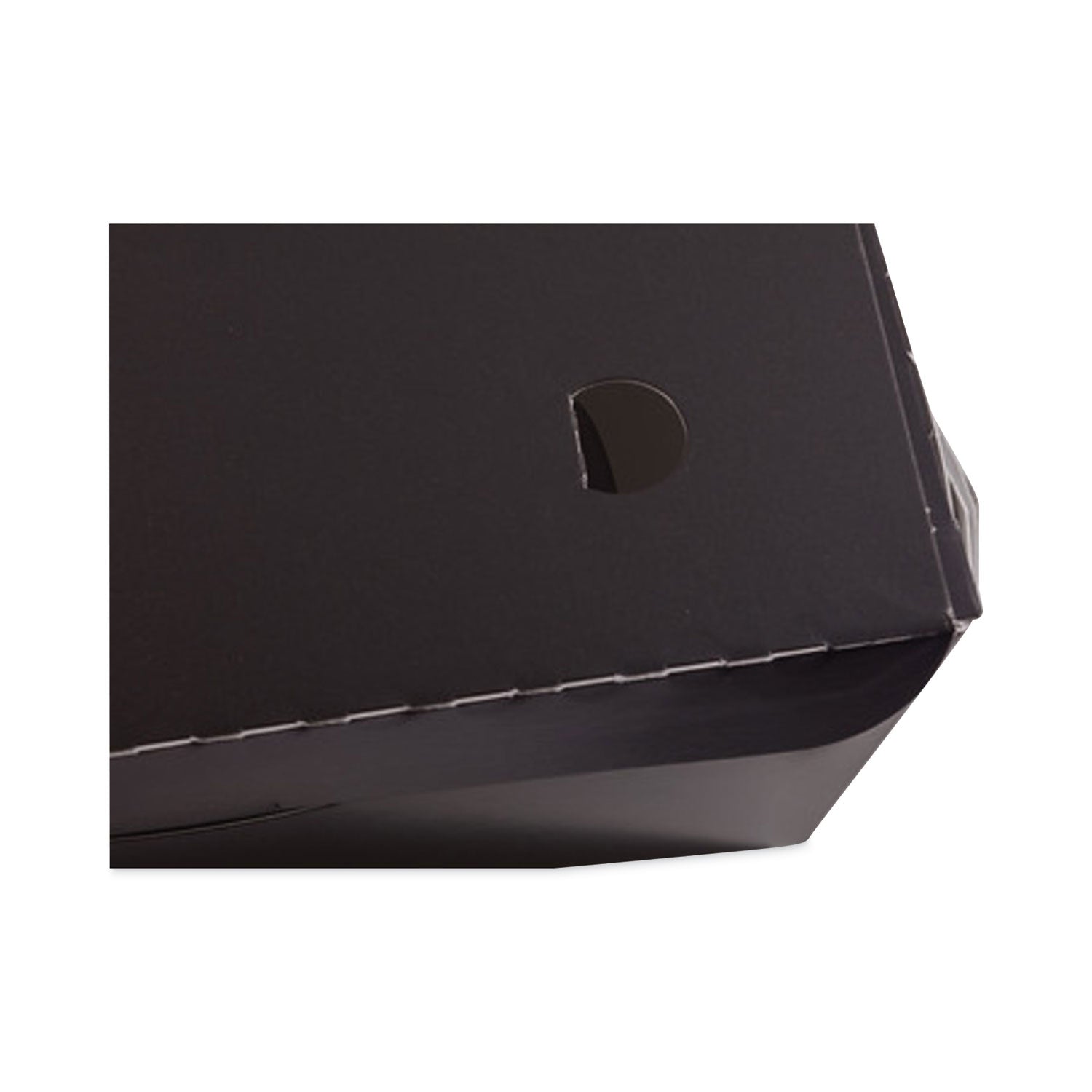 Pactiv Evergreen EarthChoice OneBox Paper Box, 55 oz, 9 x 4.85 x 2, Black, 100/Carton