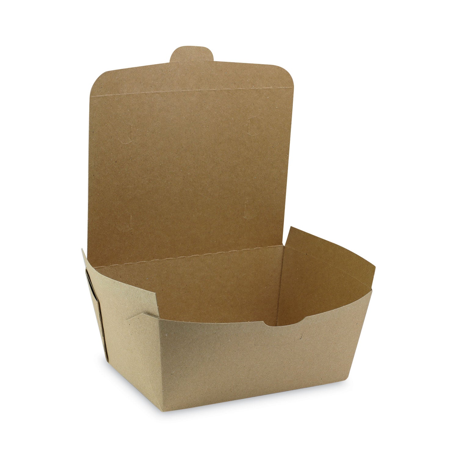 Pactiv Evergreen EarthChoice OneBox Paper Box, 66 oz, 6.5 x 4.5 x 3.25, Kraft, 160/Carton