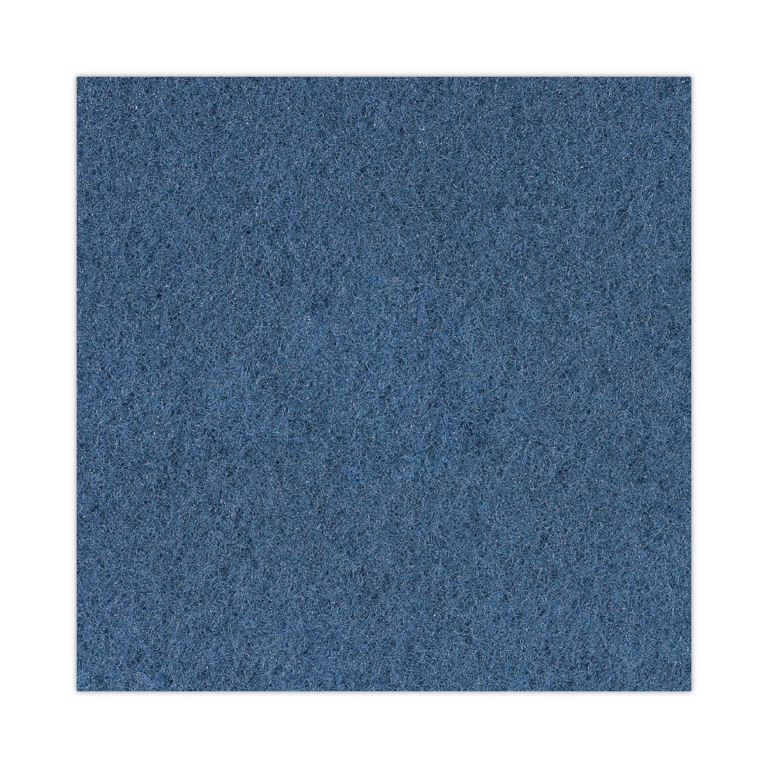 Boardwalk® Scrubbing Floor Pads, 20" Diameter, Blue, 5/Carton