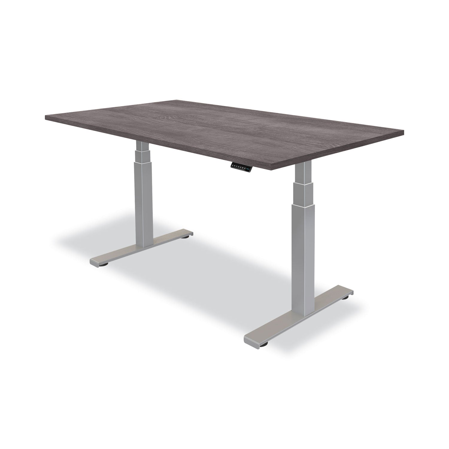 Fellowes® Levado Laminate Table Top, 60" x 30", Gray Ash