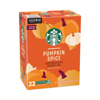 Pumpkin Spice Coffee, K-Cups, 22/Box, 4 Boxes/Carton Flipcost Flipcost